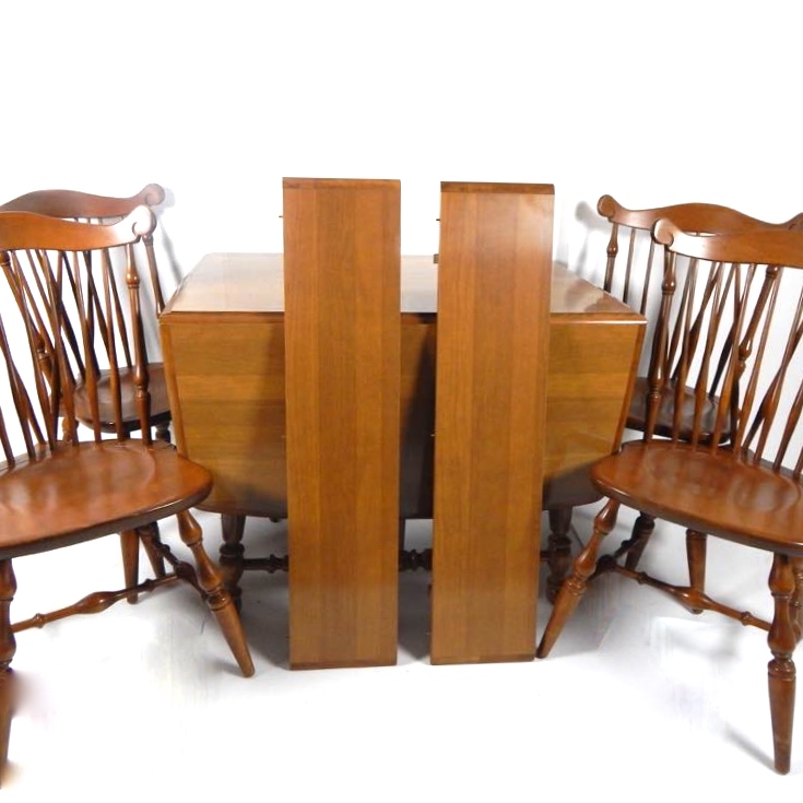 Rockport Maple Drop-Leaf Table and Chairs