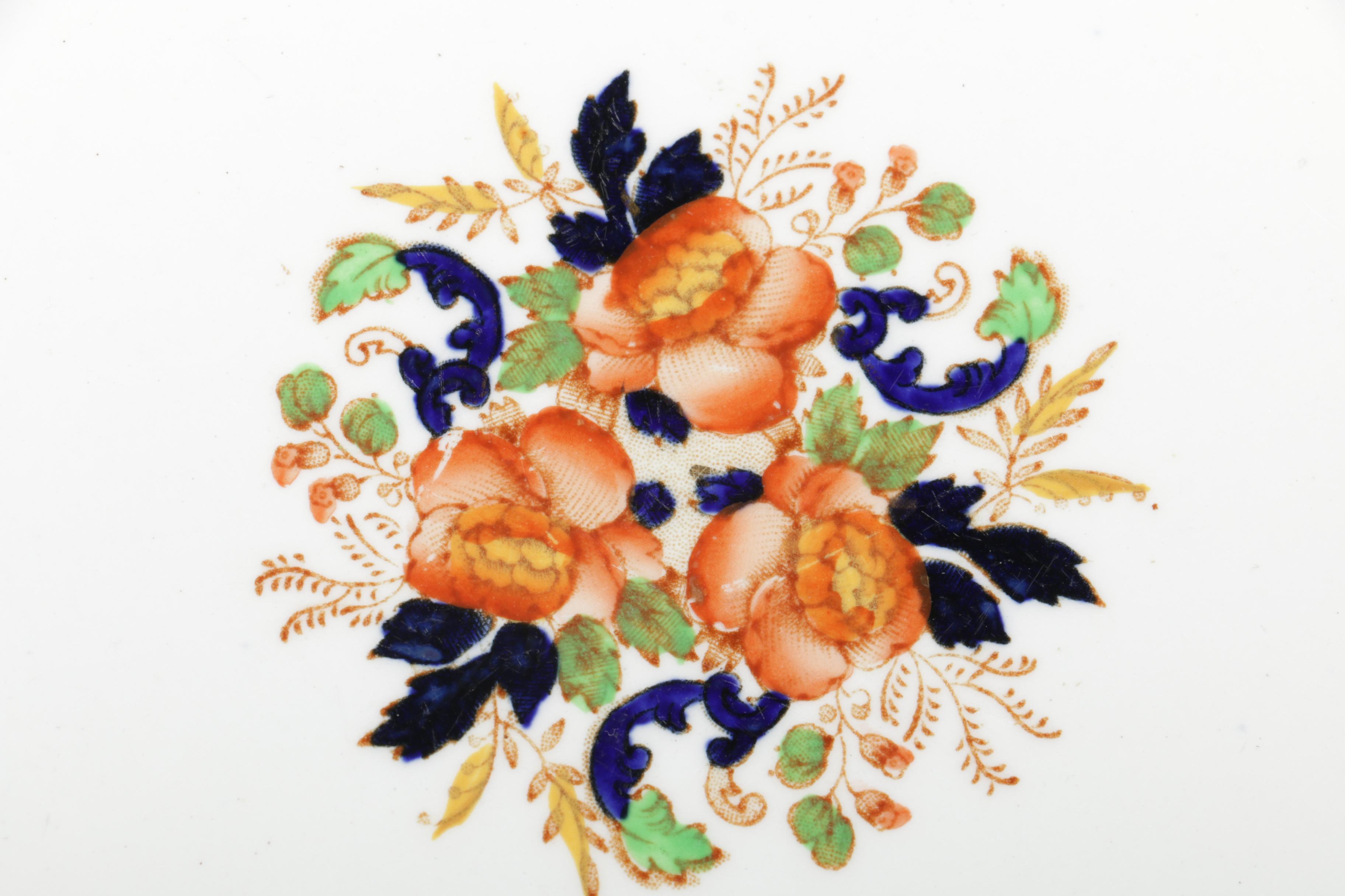 John Maddock & Sons Royal Vitreous "Majestic" Plate