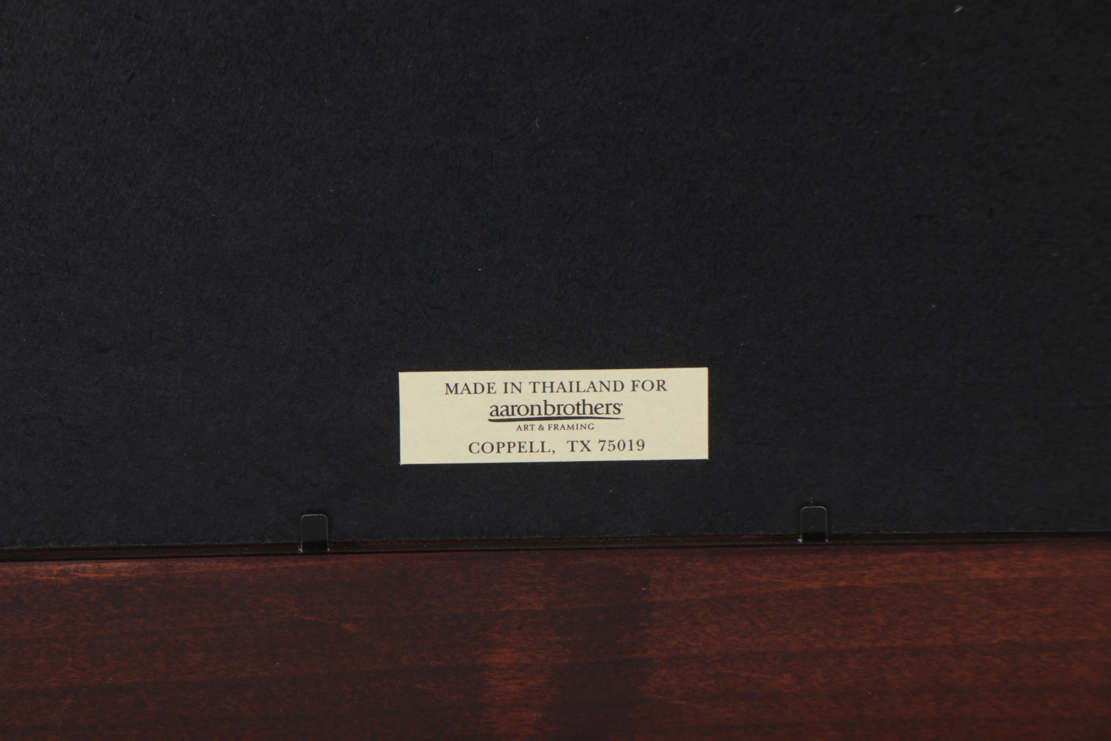 East Asian Style Woodblock and Textile