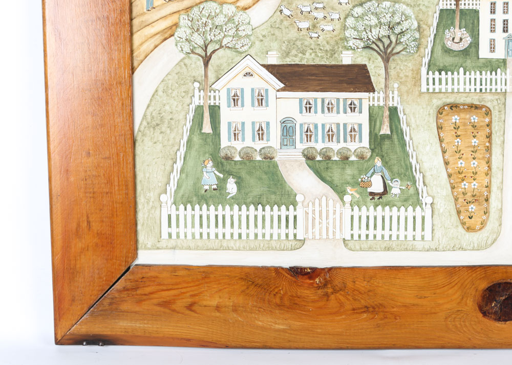 Nita Showers Original Acrylic Painting on Board