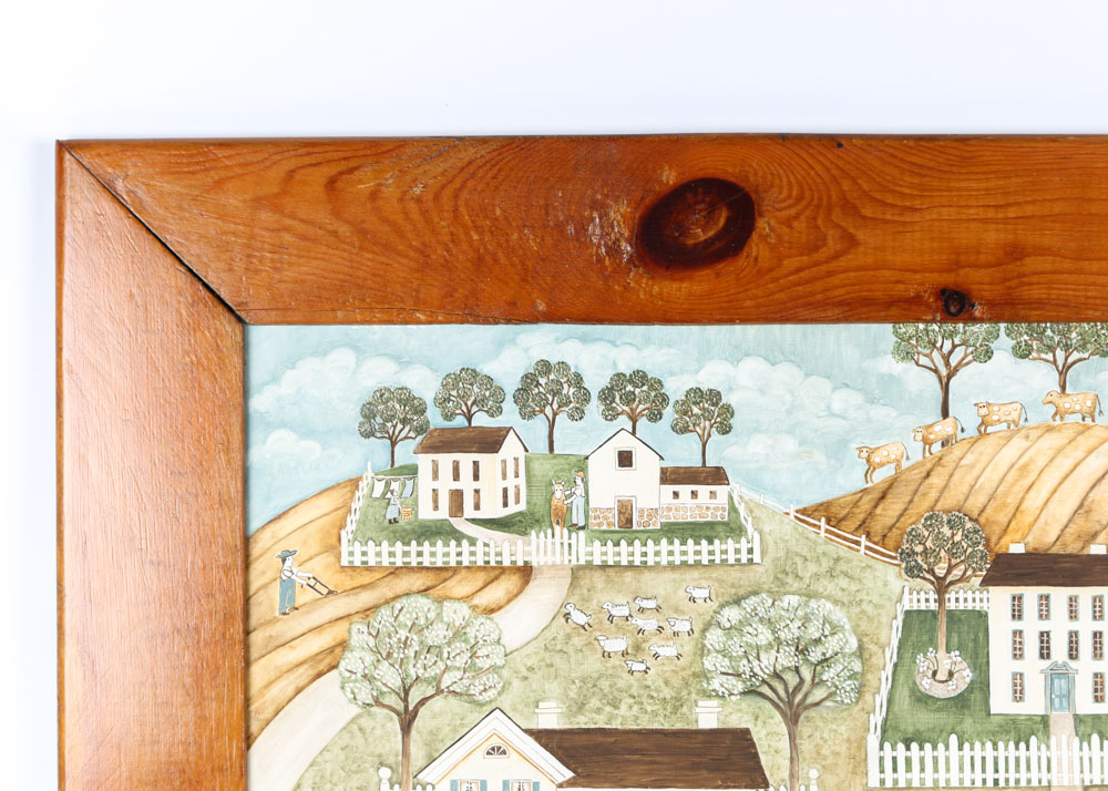 Nita Showers Original Acrylic Painting on Board