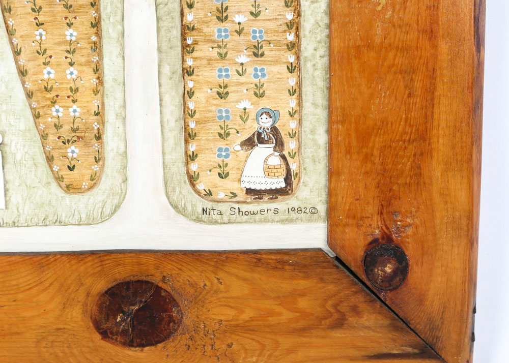 Nita Showers Original Acrylic Painting on Board