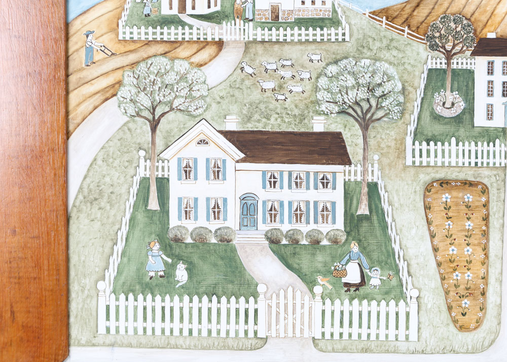 Nita Showers Original Acrylic Painting on Board