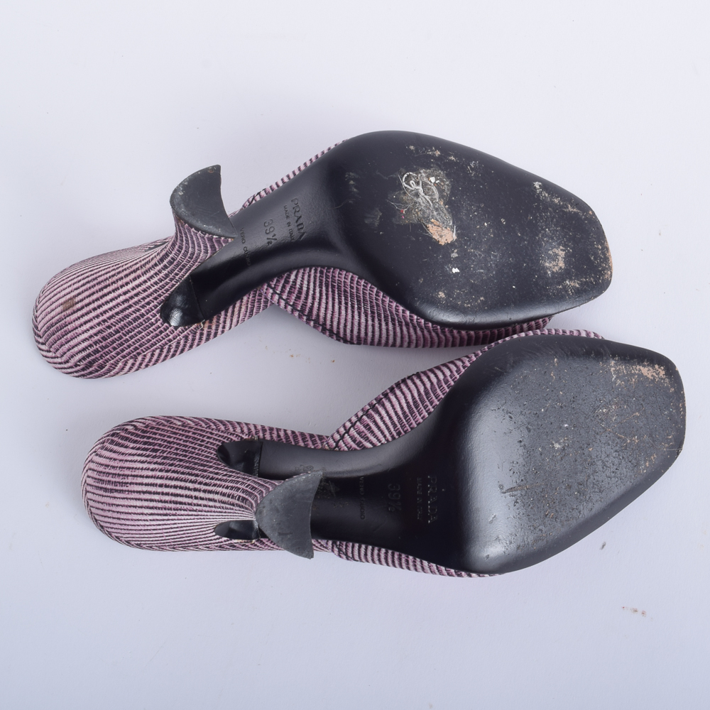 Prada Embellished Slides