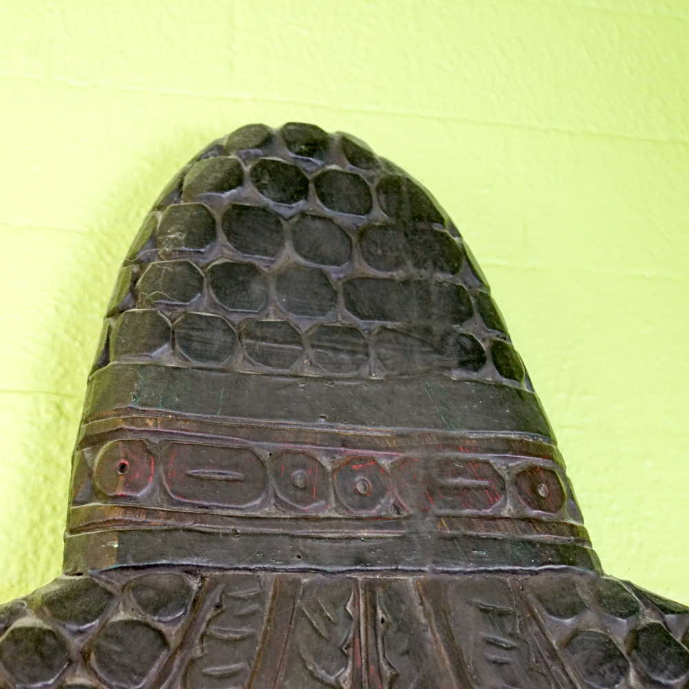 Balinese Wooden Carving of Buddha