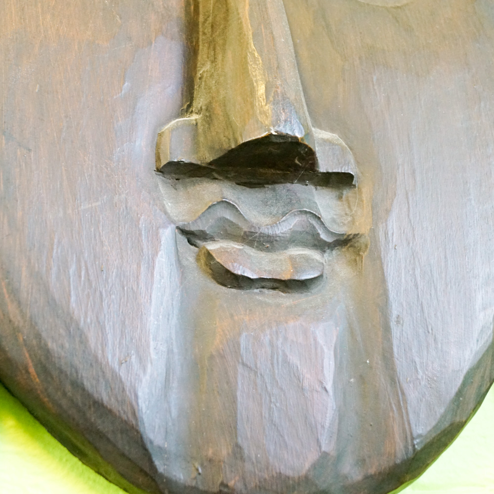 Balinese Wooden Carving of Buddha