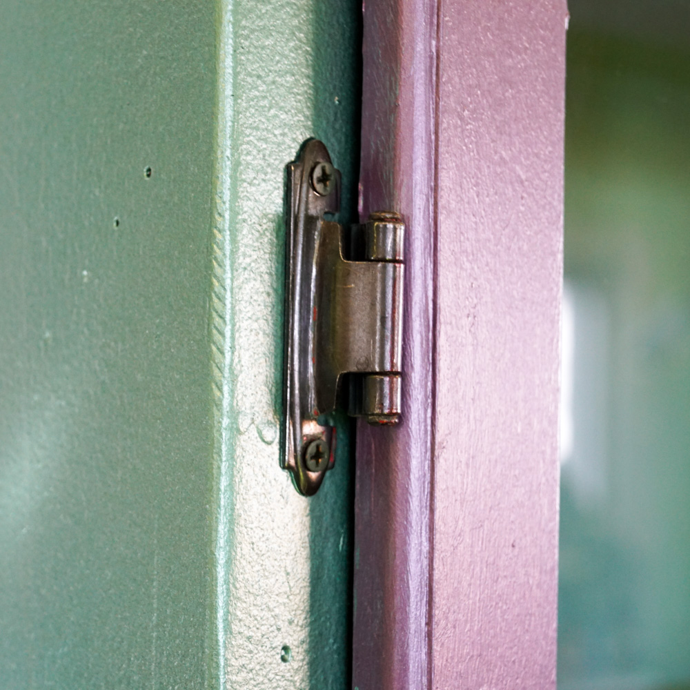 Contemporary Hand Painted Display Cabinet