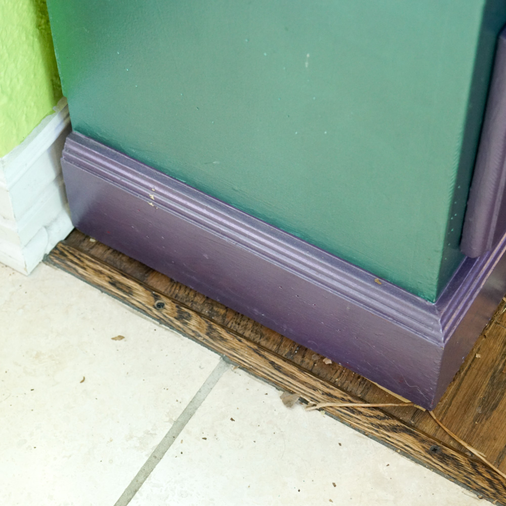 Contemporary Hand Painted Display Cabinet