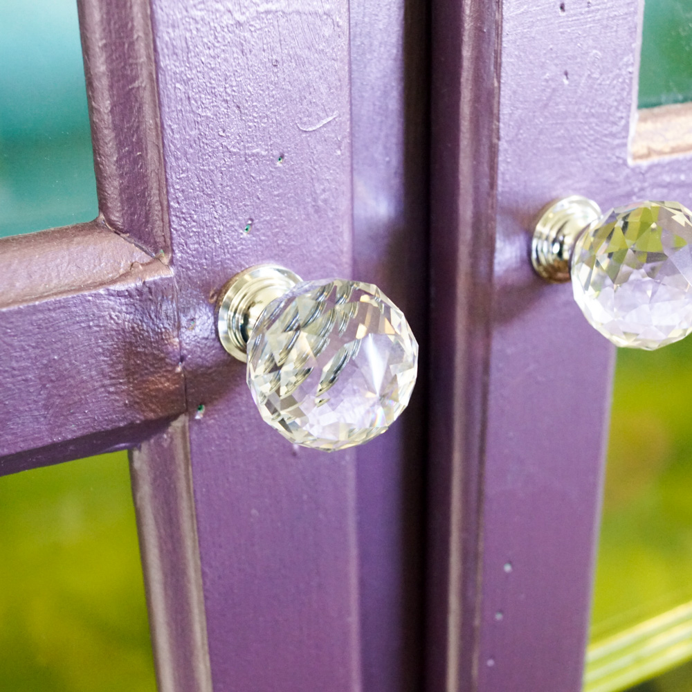 Contemporary Hand Painted Display Cabinet