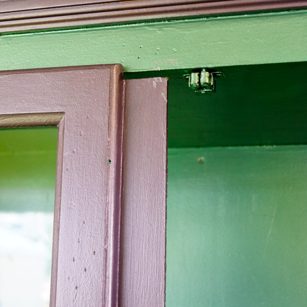 Contemporary Hand Painted Display Cabinet