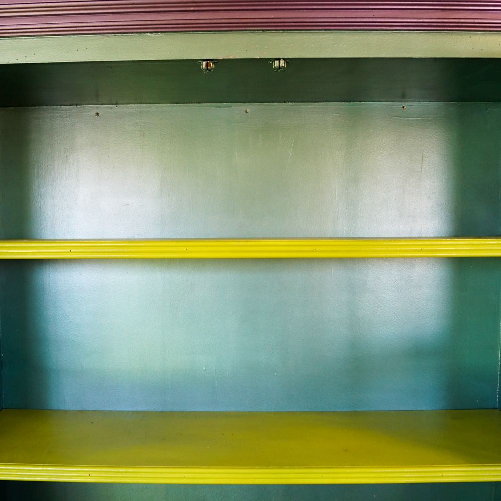 Contemporary Hand Painted Display Cabinet