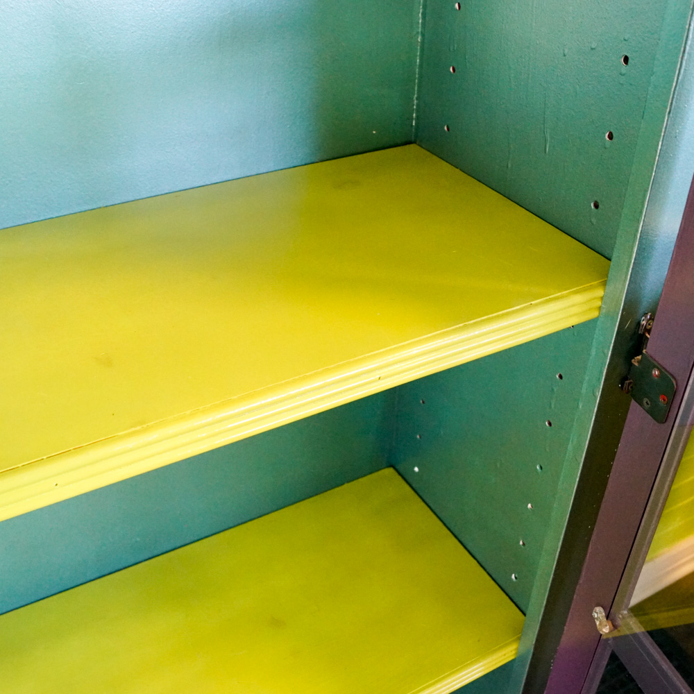 Contemporary Hand Painted Display Cabinet