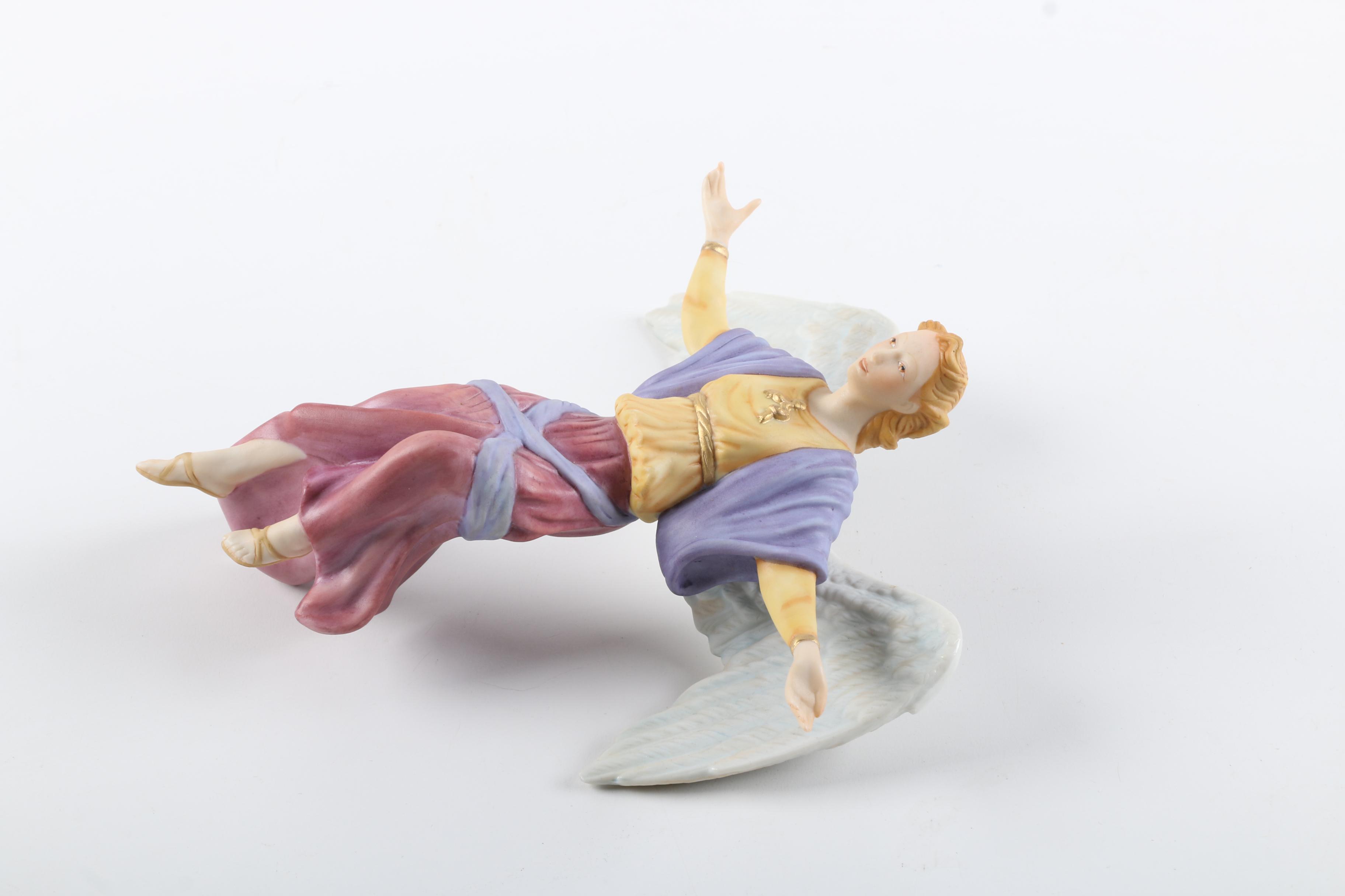 Vintage Franklin Mint Nativity Angel Figurine