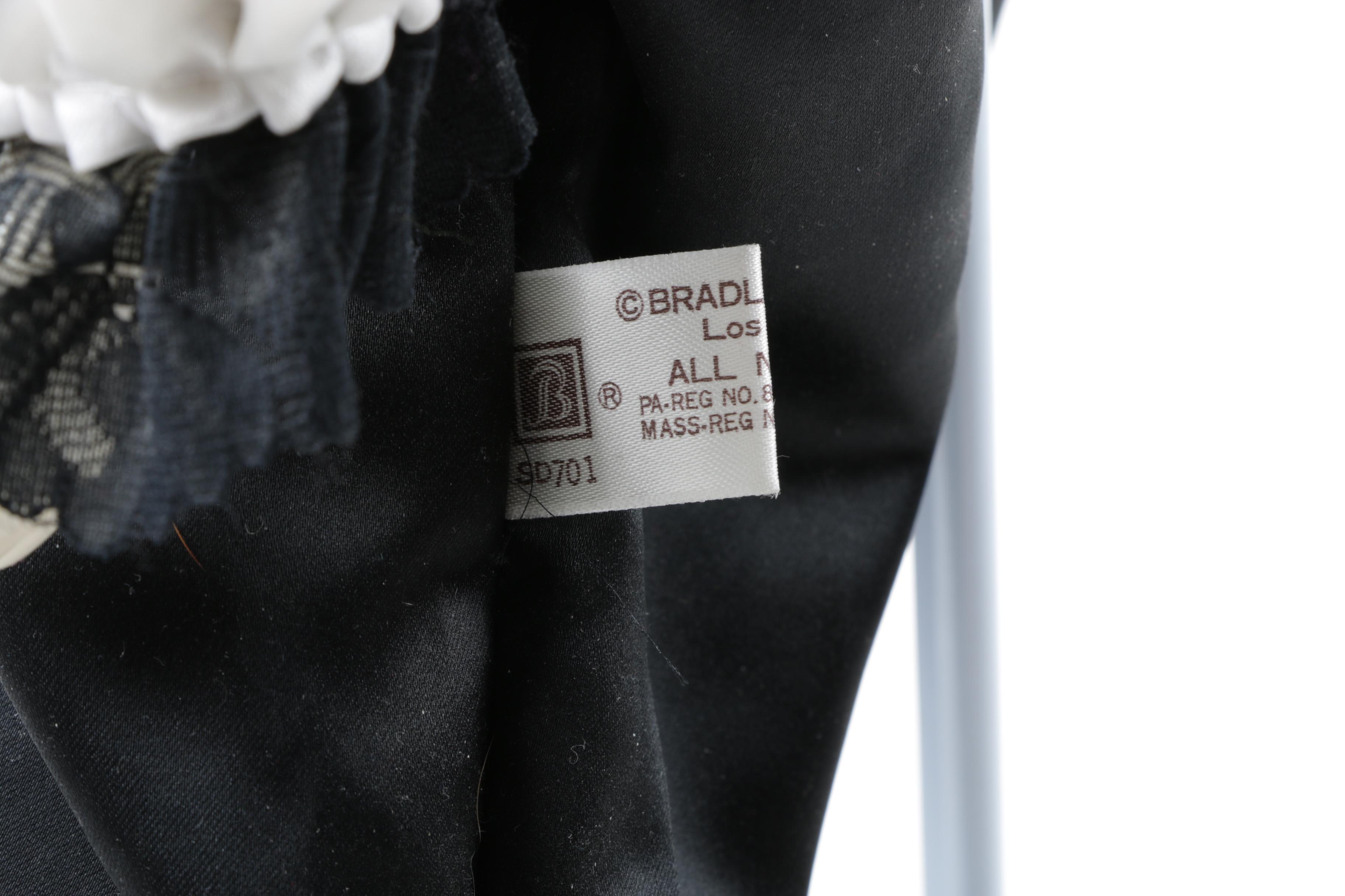 Vintage Pia Pierrot Mime and Blonde Boy Porcelain Dolls