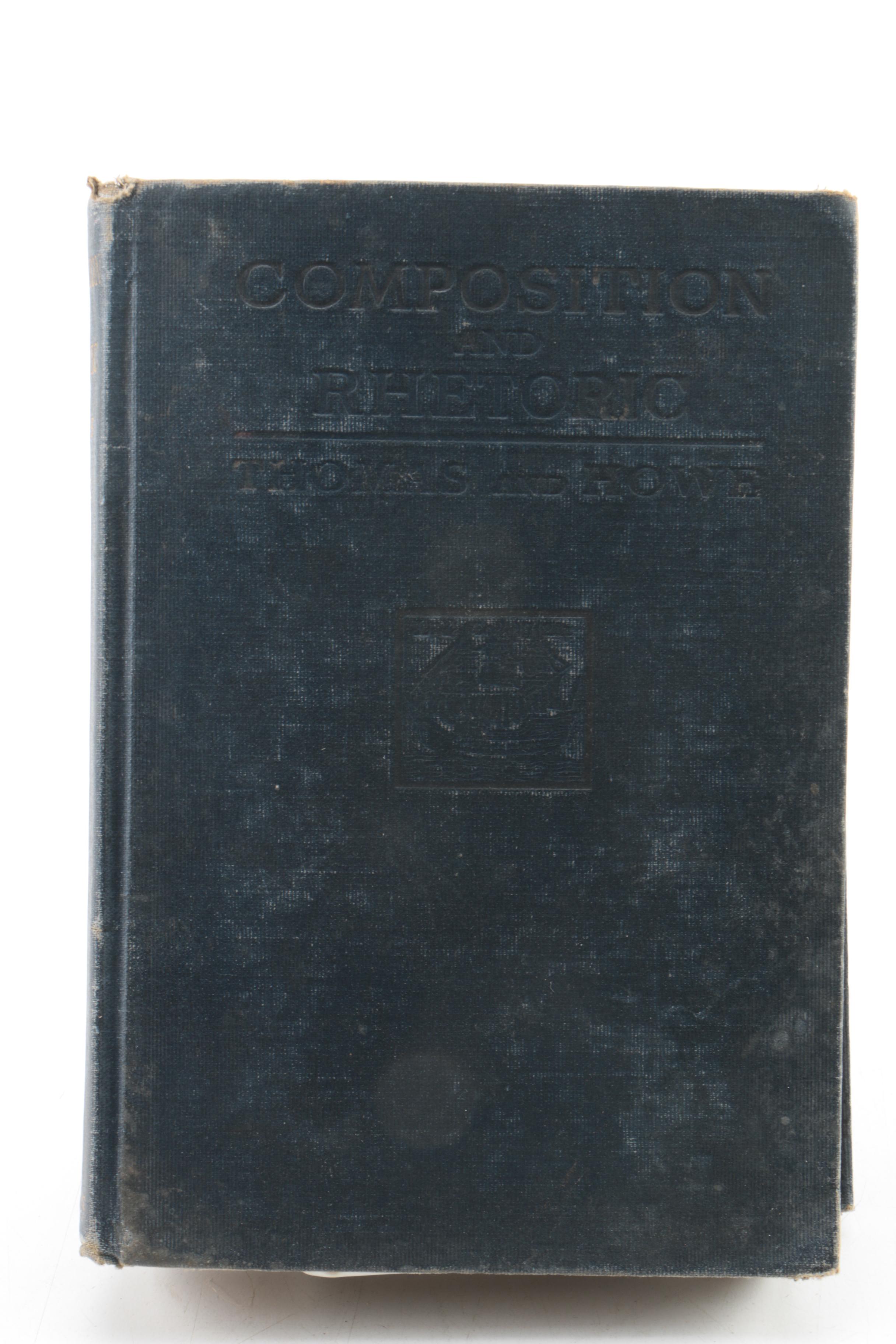 Vintage Schoolbooks Including "Physiology and Hygiene"