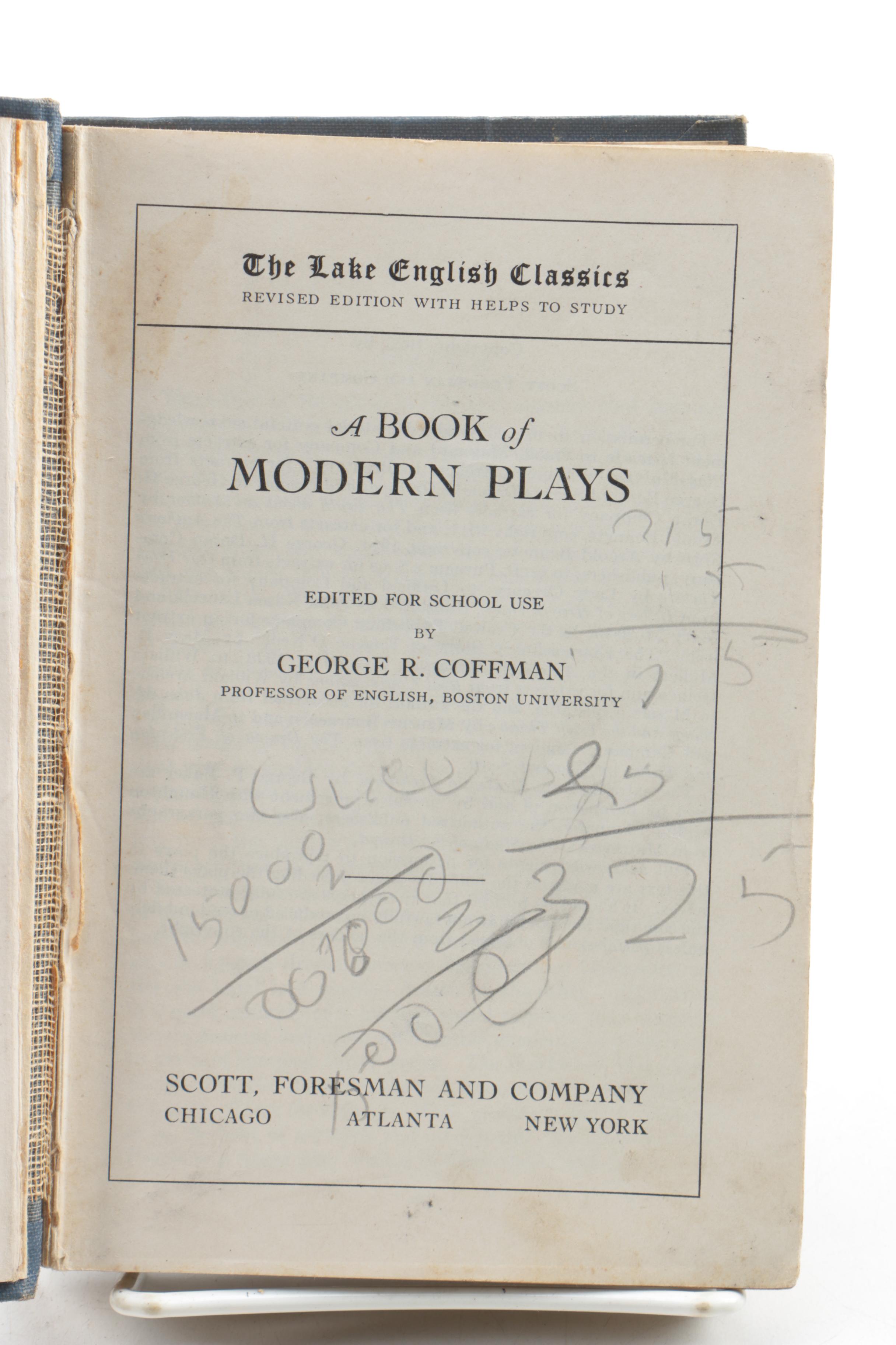 Vintage Schoolbooks Including "Physiology and Hygiene"