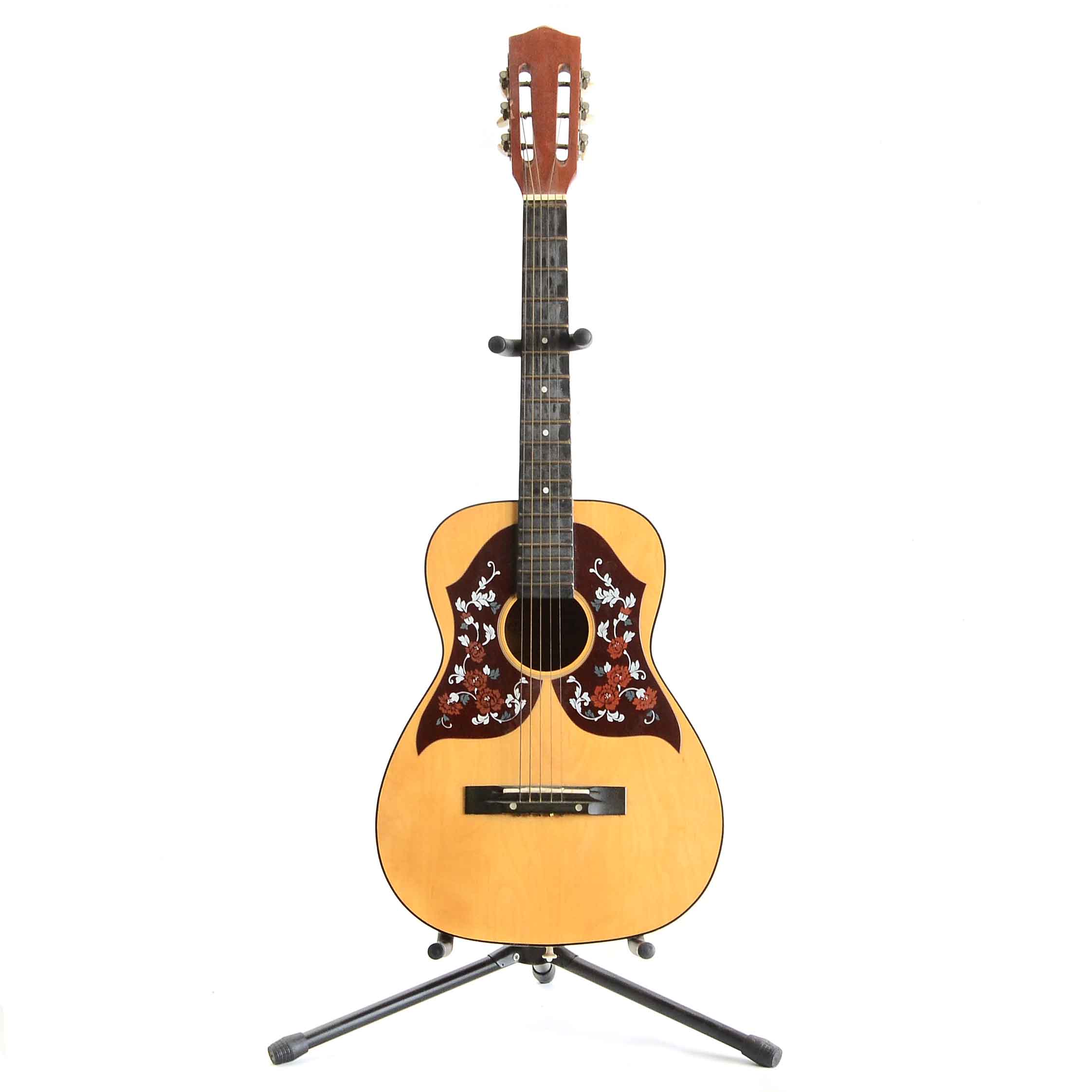 Vintage Global Acoustic Guitar