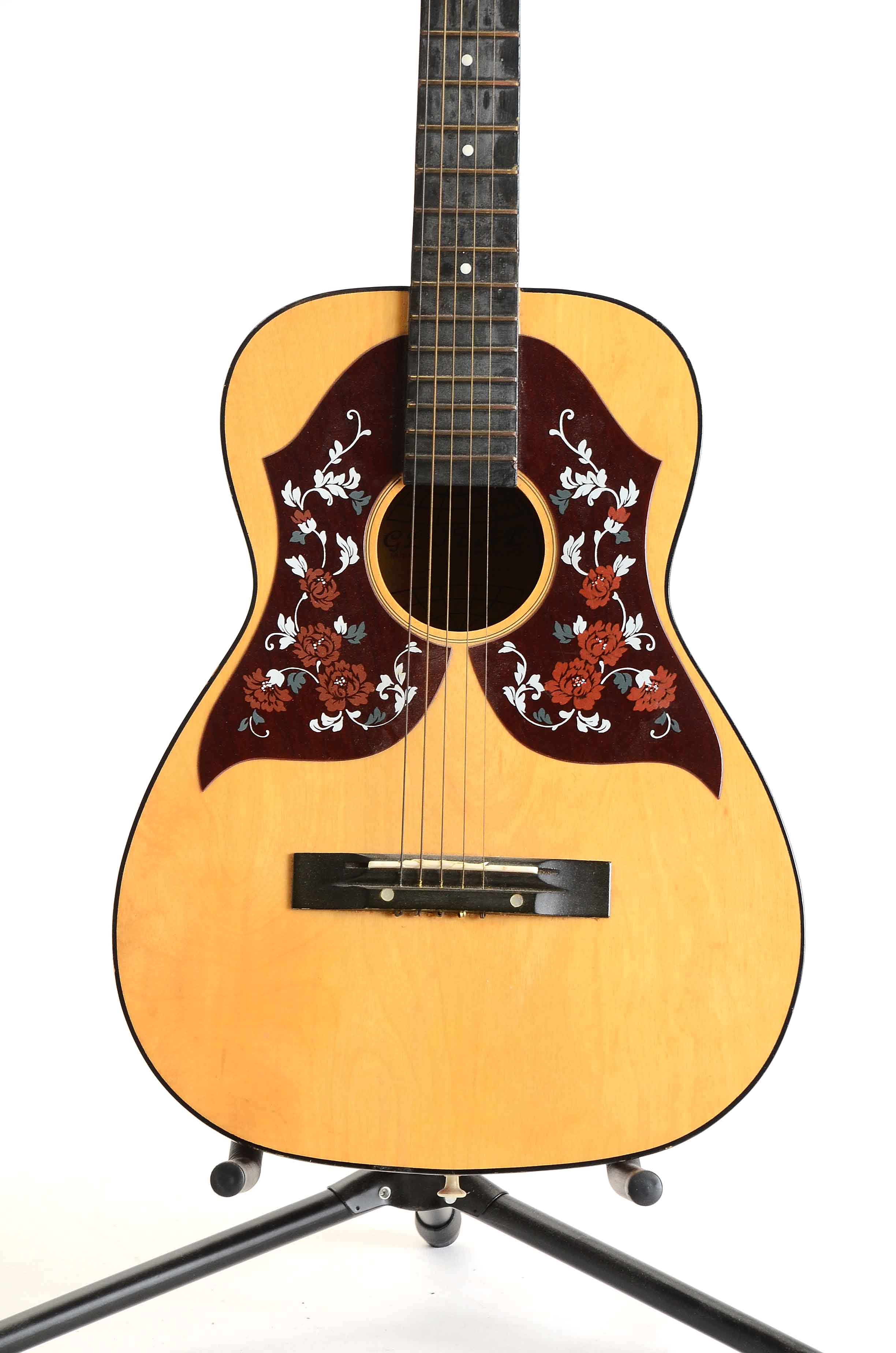 Vintage Global Acoustic Guitar