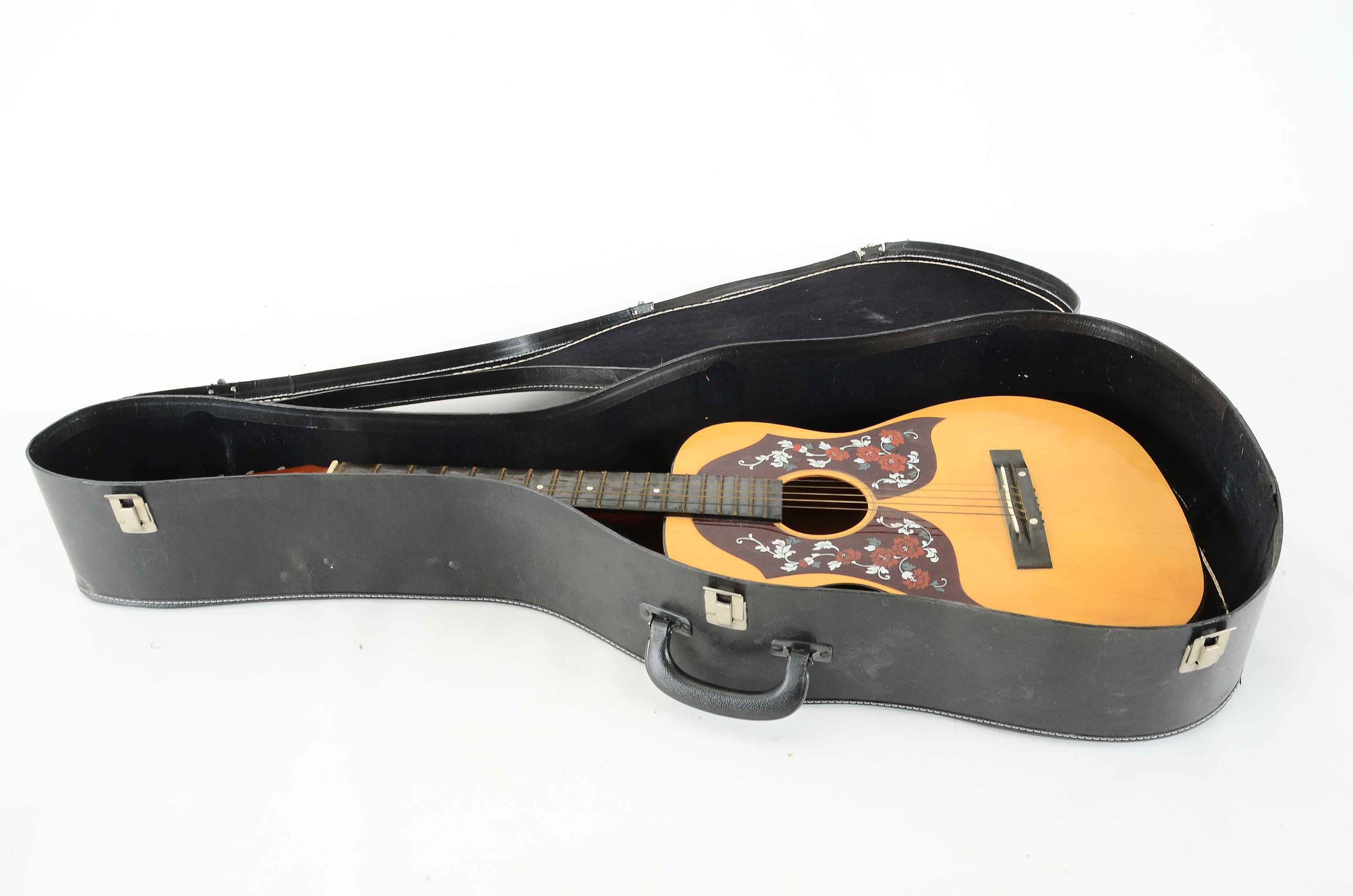 Vintage Global Acoustic Guitar