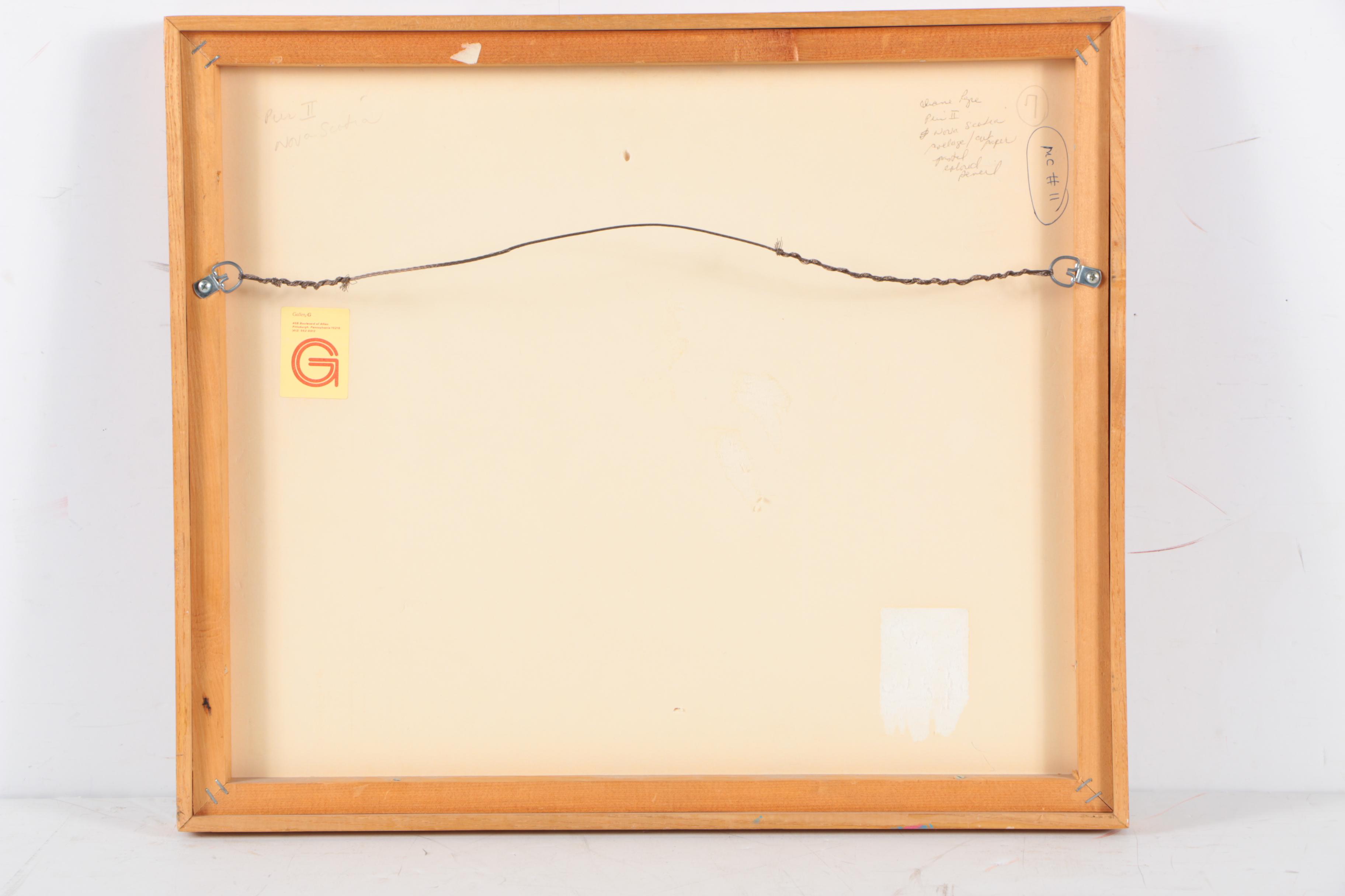 Mixed Media on Paper "Nova Scotia"