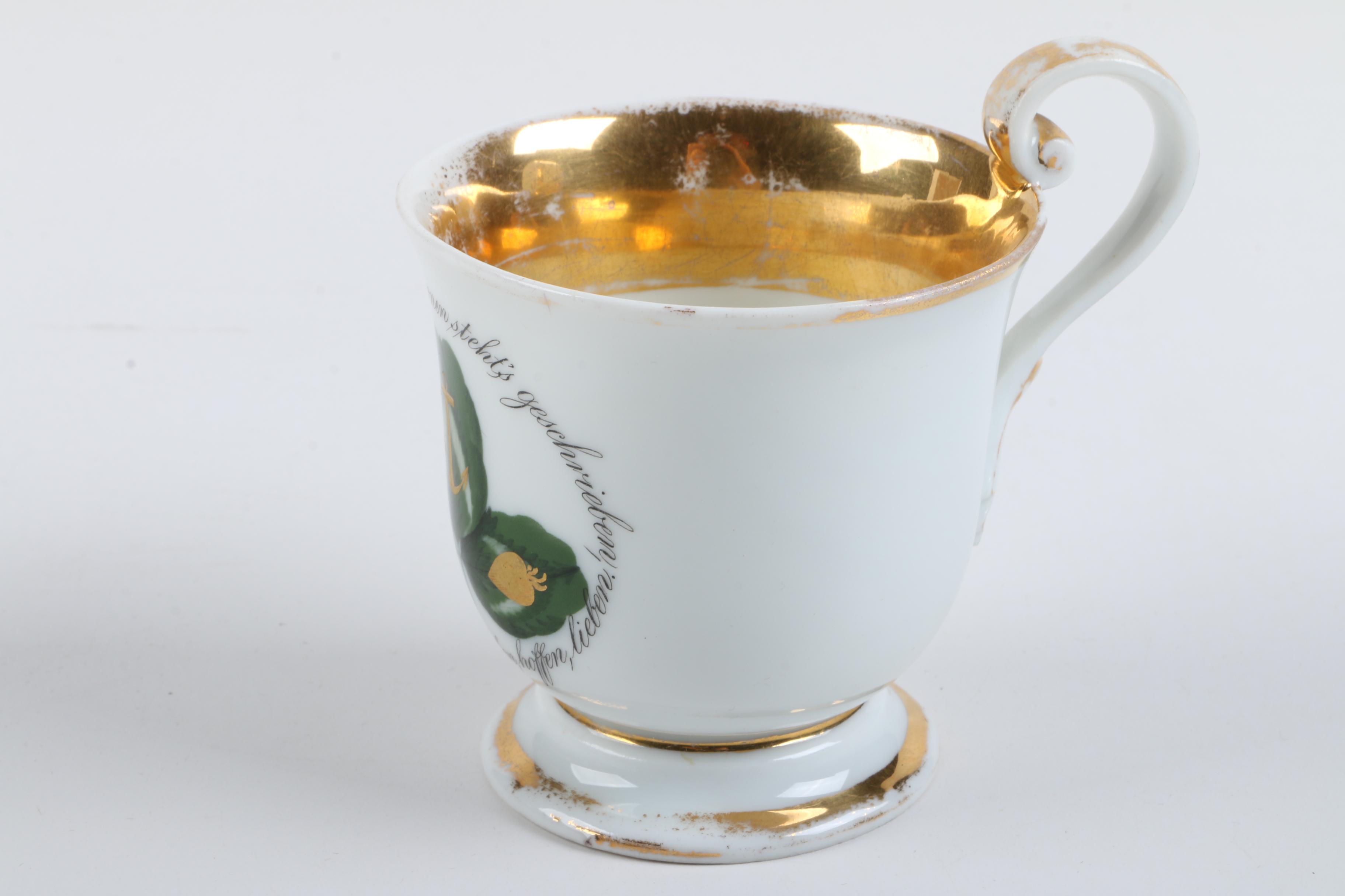 Porcelain Teacups Including  Vintage Haviland Limoges