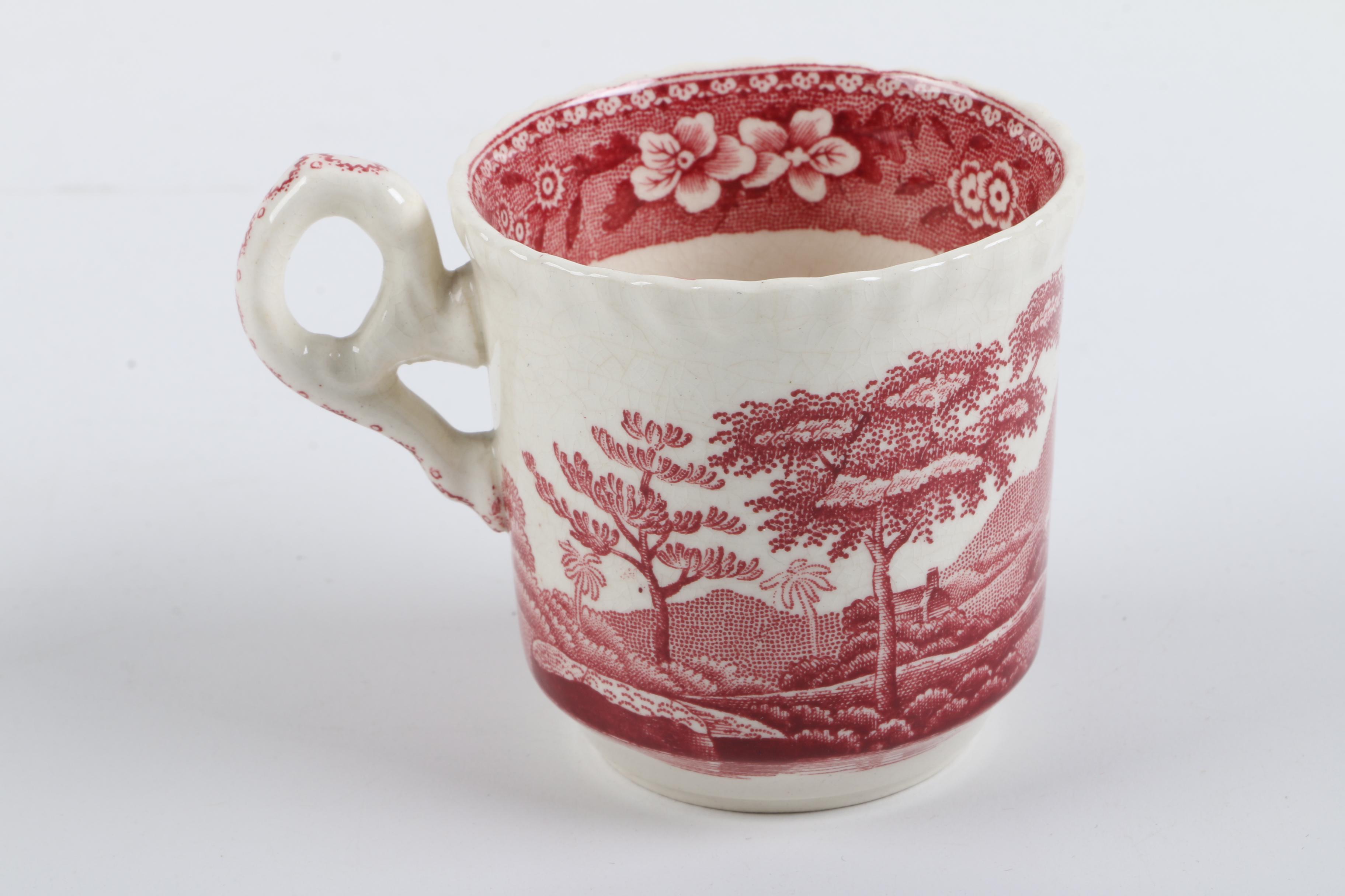 Porcelain Teacups Including  Vintage Haviland Limoges