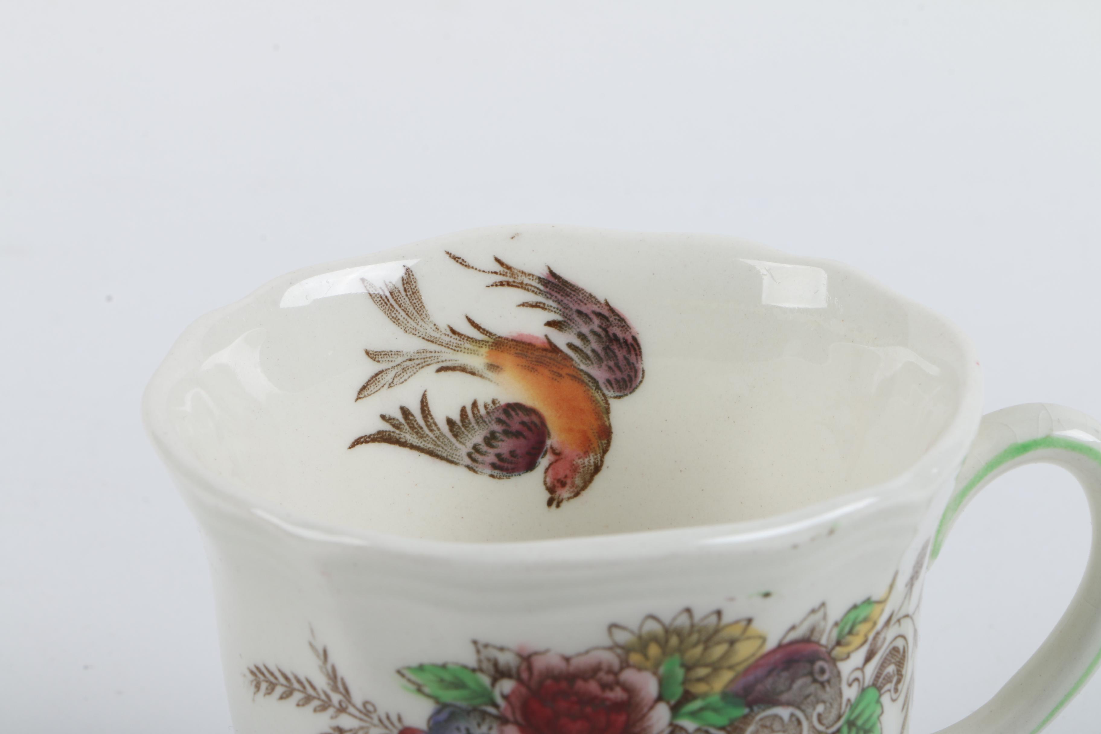 Porcelain Teacups Including  Vintage Haviland Limoges