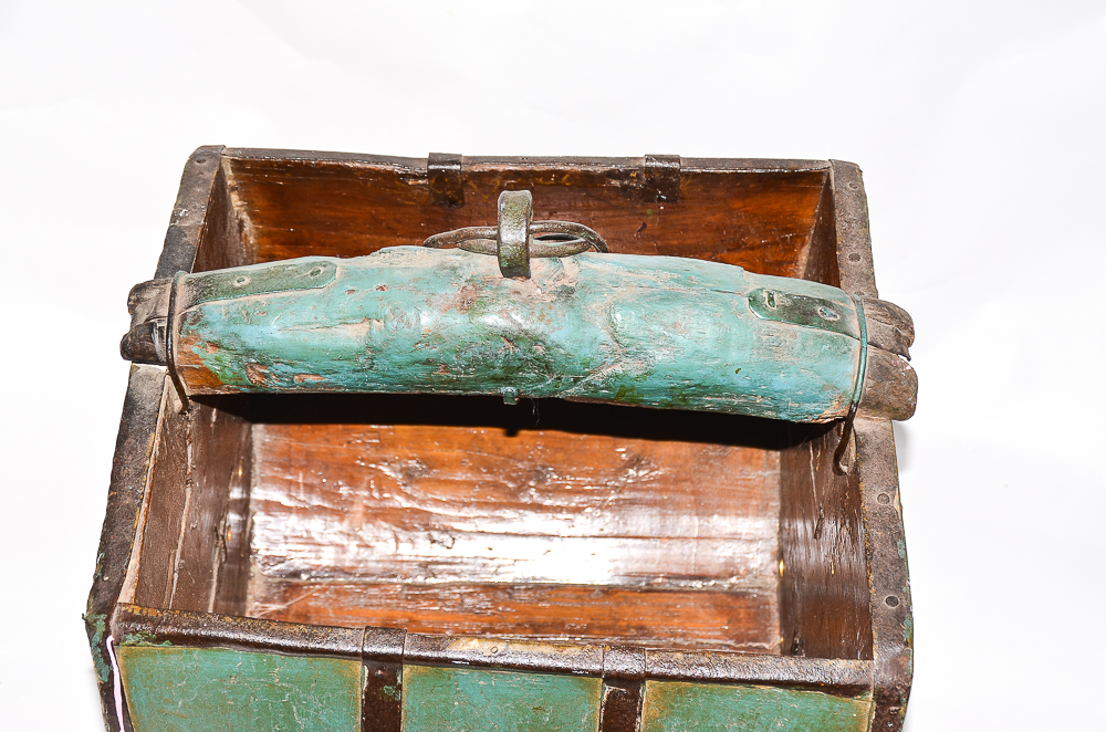 Antique Chinese Wooden Bucket