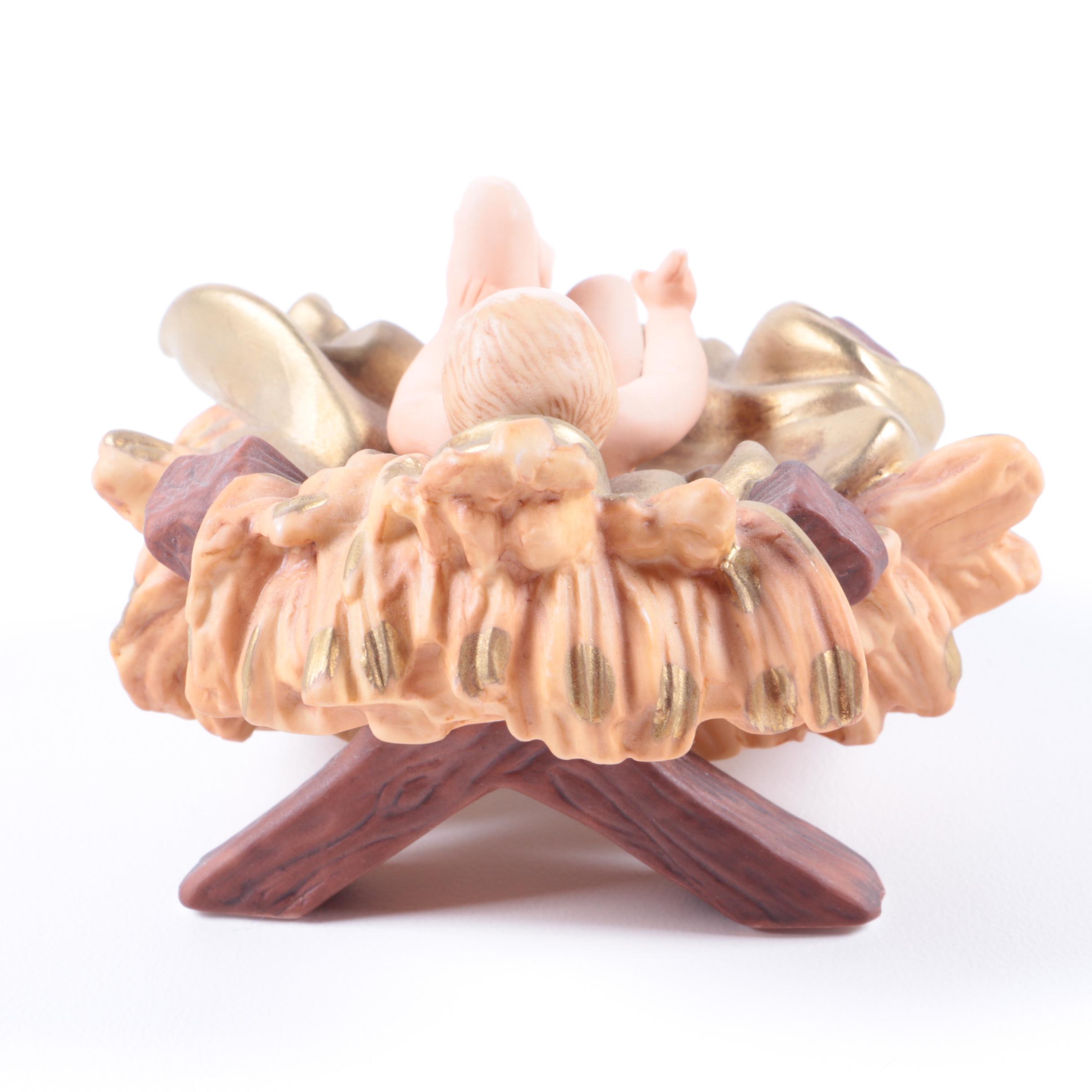 The Vatican Nativity Infant Jesus, Mary and Joseph Porcelain Figurines