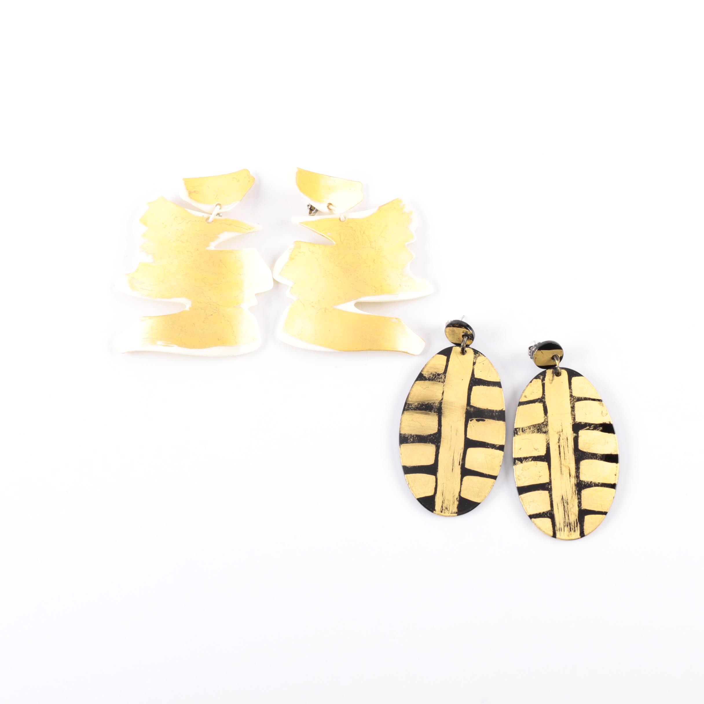 Post-Modern Style Earrings