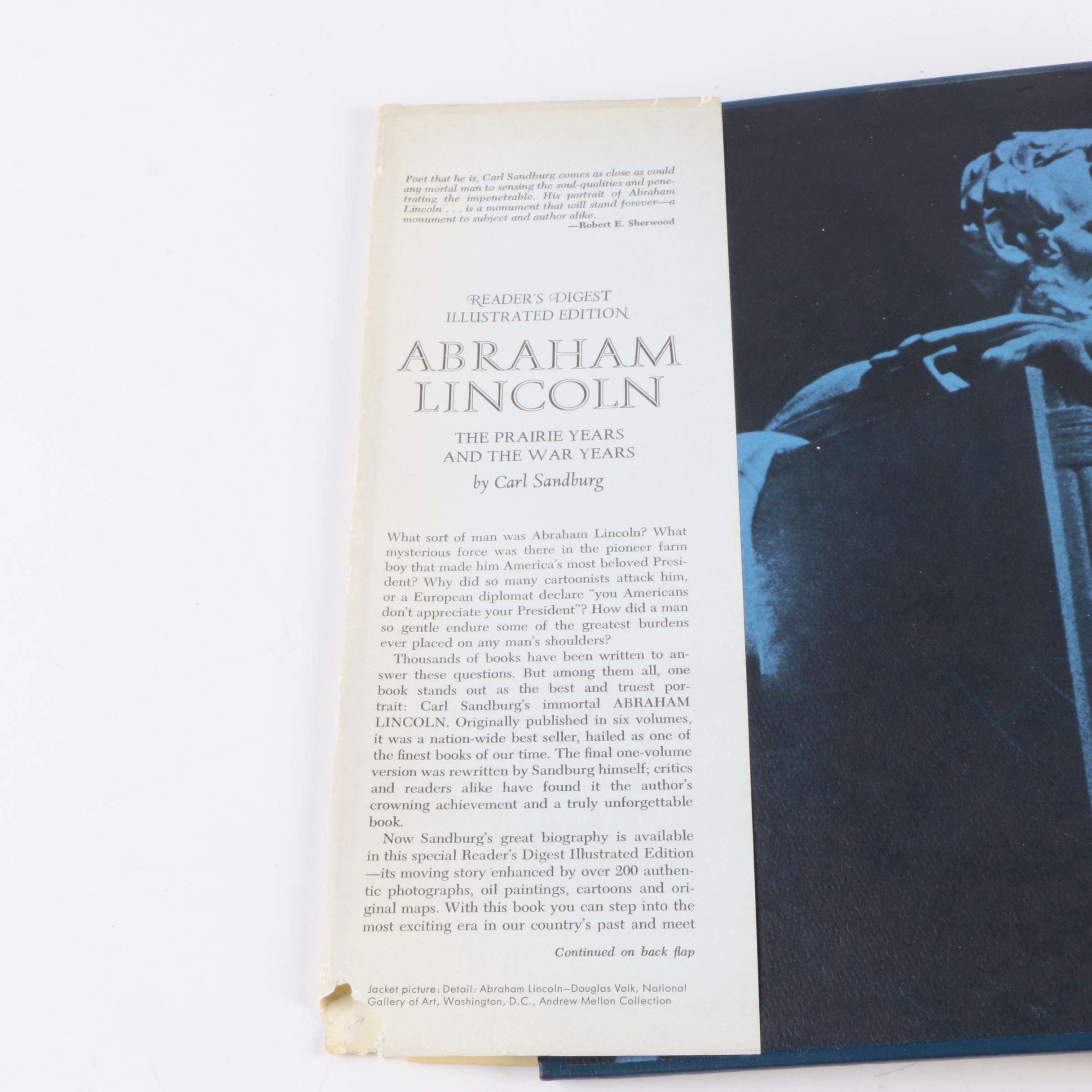 1970 Illustrated Carl Sandburg's "Abraham Lincoln" and 1976 "Spirit of '76"