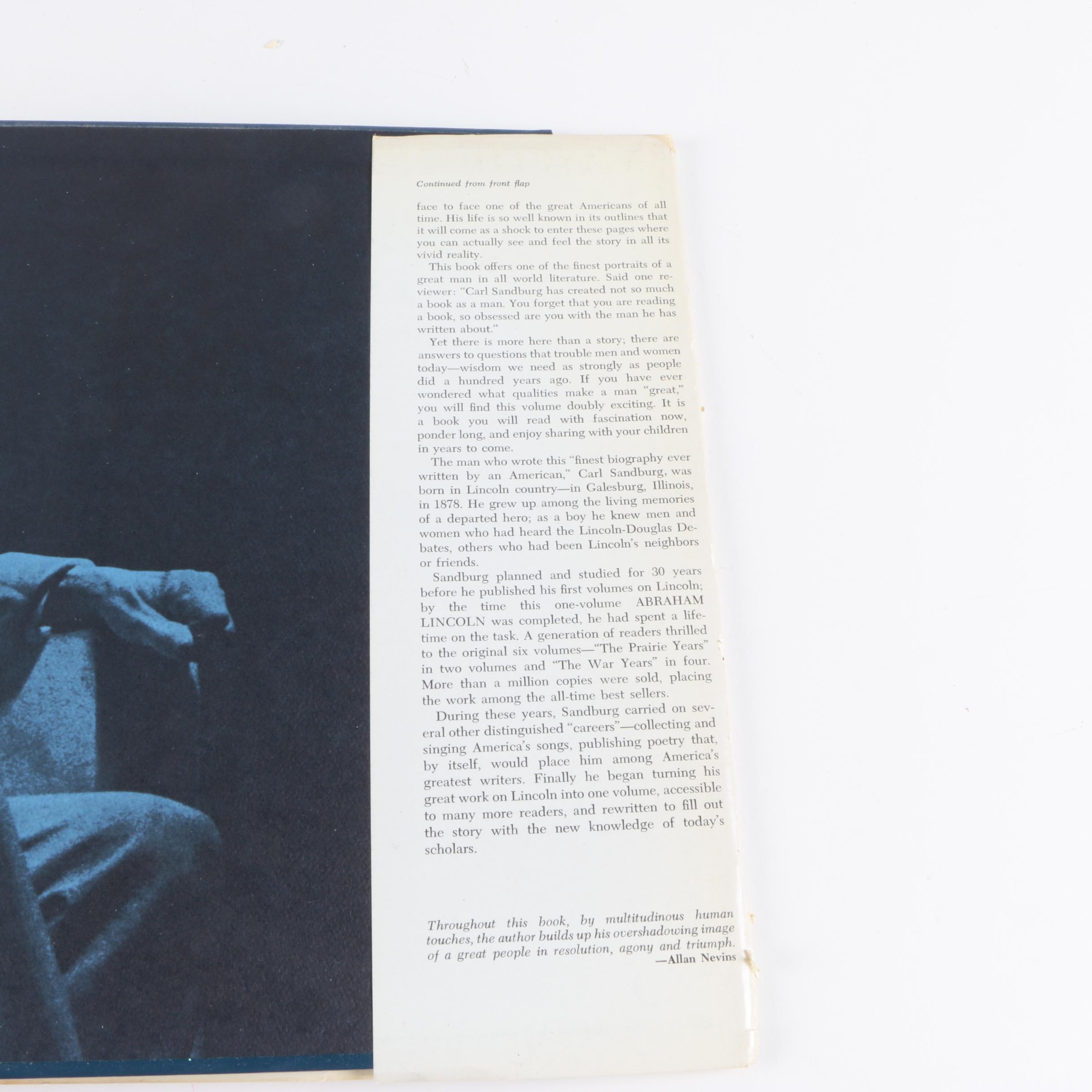 1970 Illustrated Carl Sandburg's "Abraham Lincoln" and 1976 "Spirit of '76"