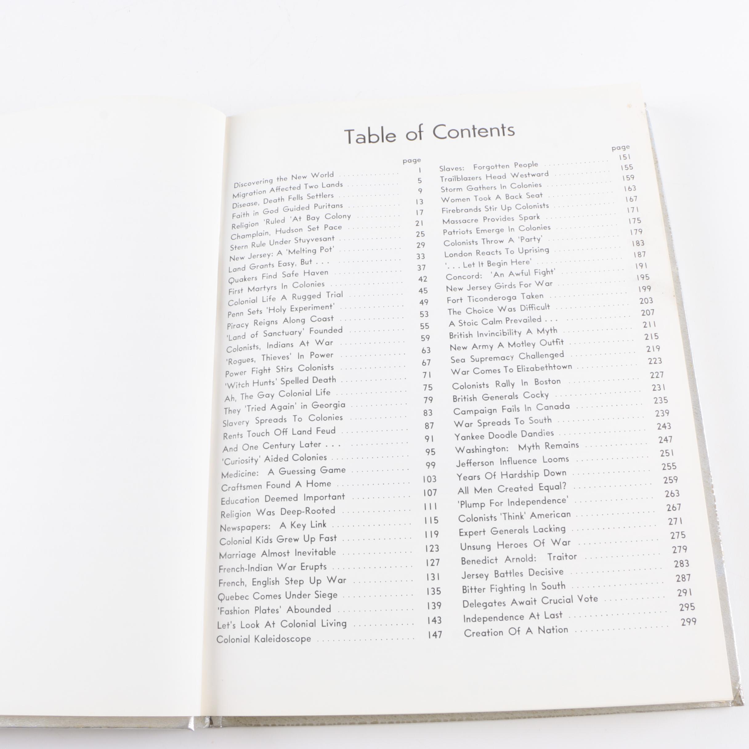 1970 Illustrated Carl Sandburg's "Abraham Lincoln" and 1976 "Spirit of '76"