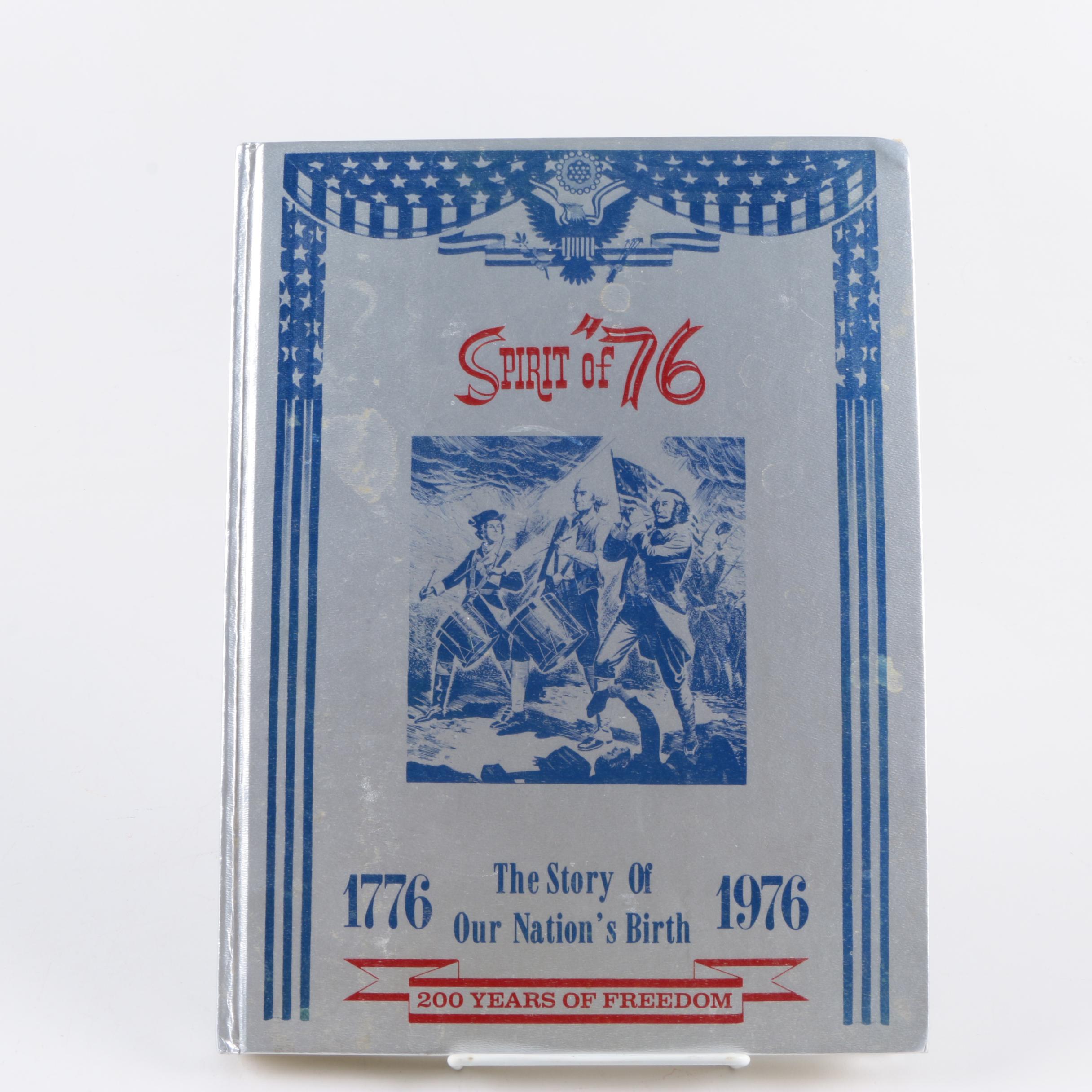 1970 Illustrated Carl Sandburg's "Abraham Lincoln" and 1976 "Spirit of '76"