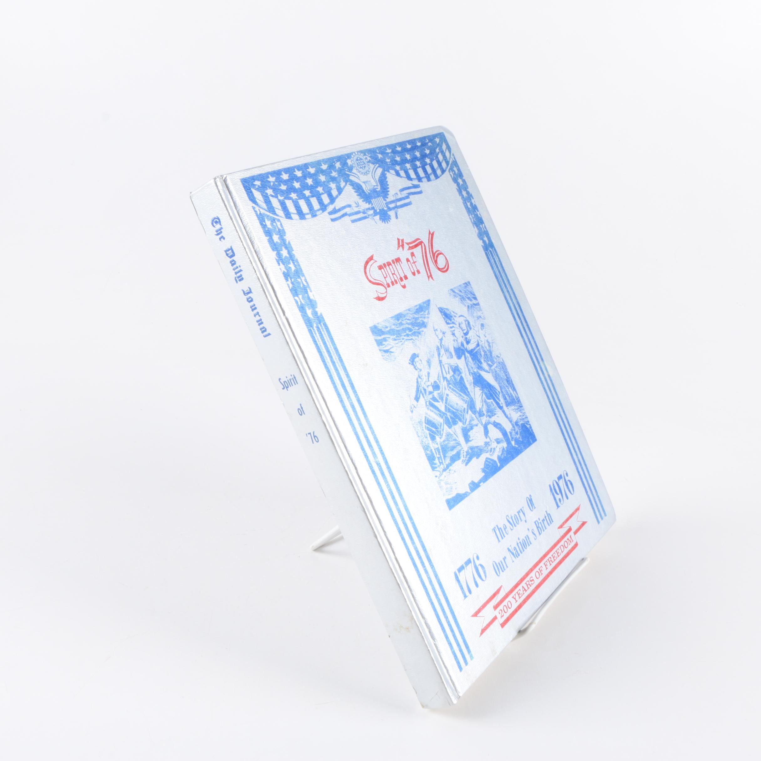 1970 Illustrated Carl Sandburg's "Abraham Lincoln" and 1976 "Spirit of '76"