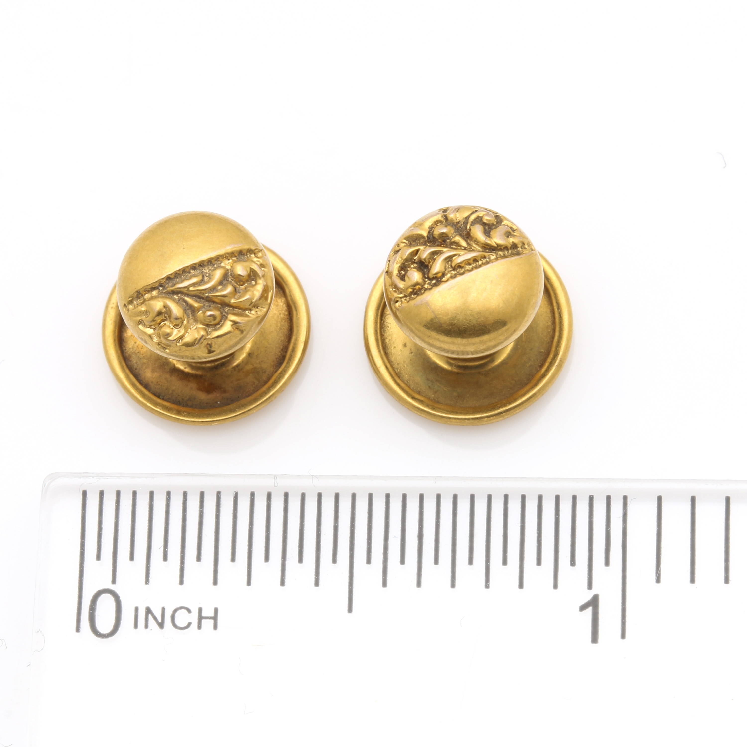 Selection of 14K Yellow Gold Buttons