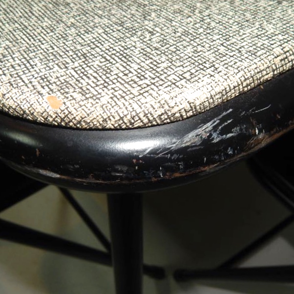 Cosco Black Folding Card Table And Four Metal Folding Chairs