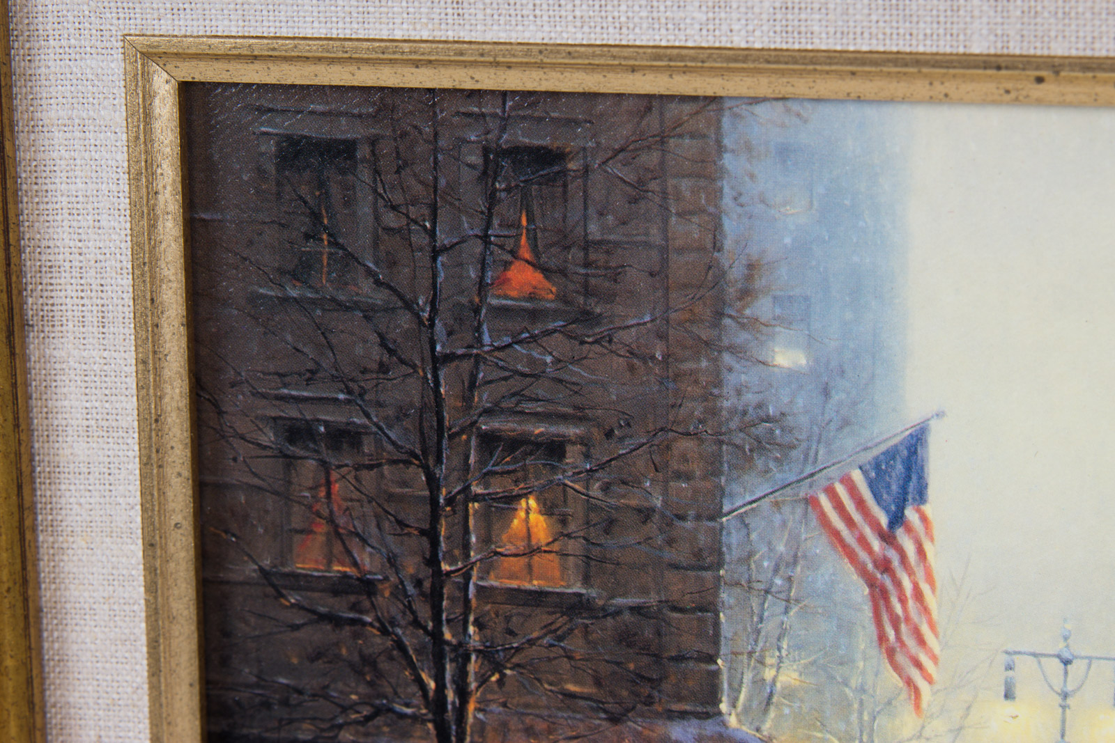 G. Harvey Limited Edition Offset Lithograph "Twilight In The City"