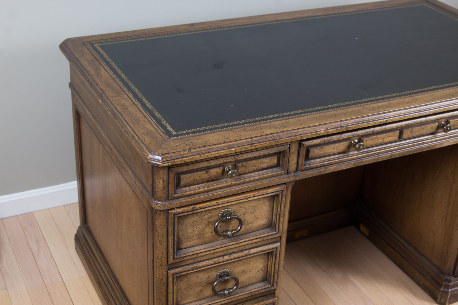 Sligh Pedestal Executive Desk