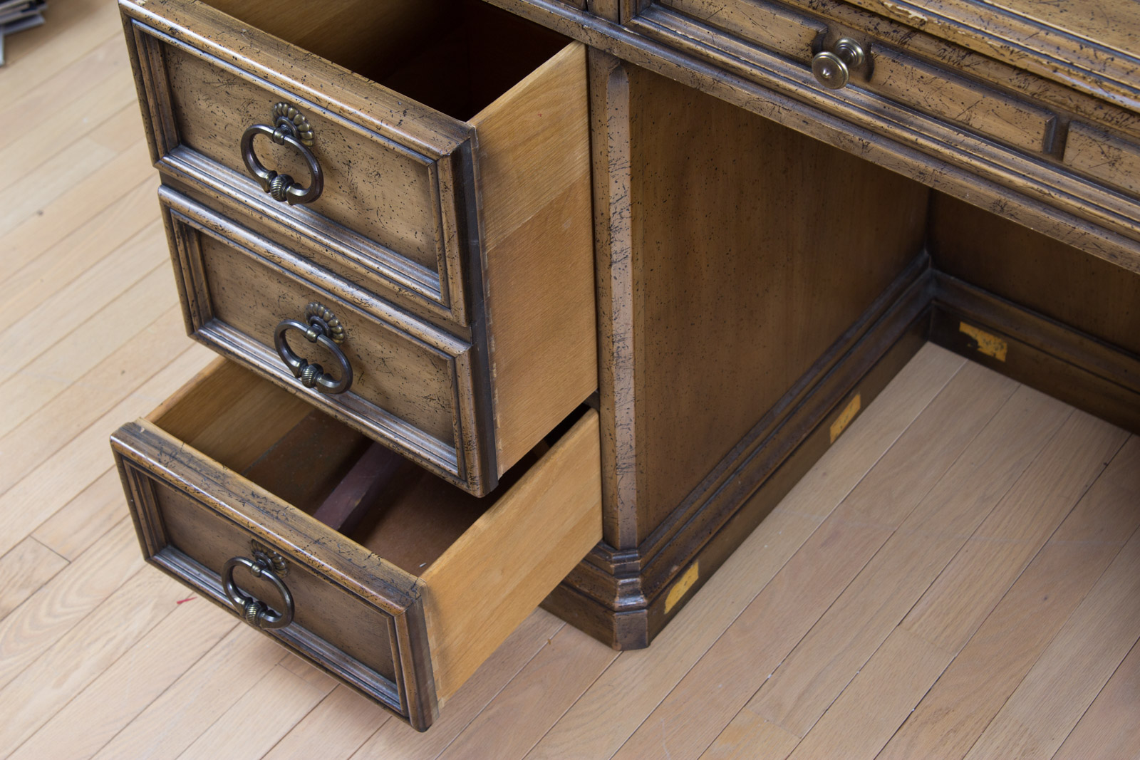 Sligh Pedestal Executive Desk