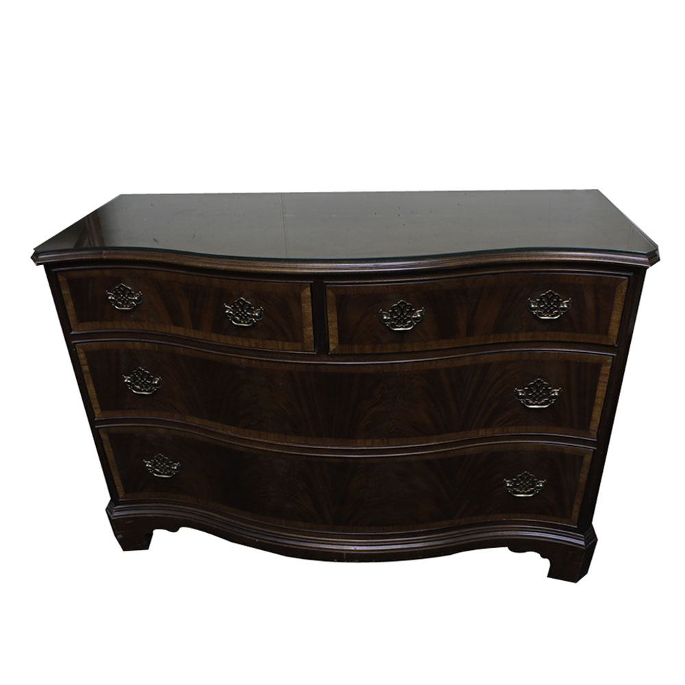 Serpentine Chest of Drawers by Hickory White Furniture