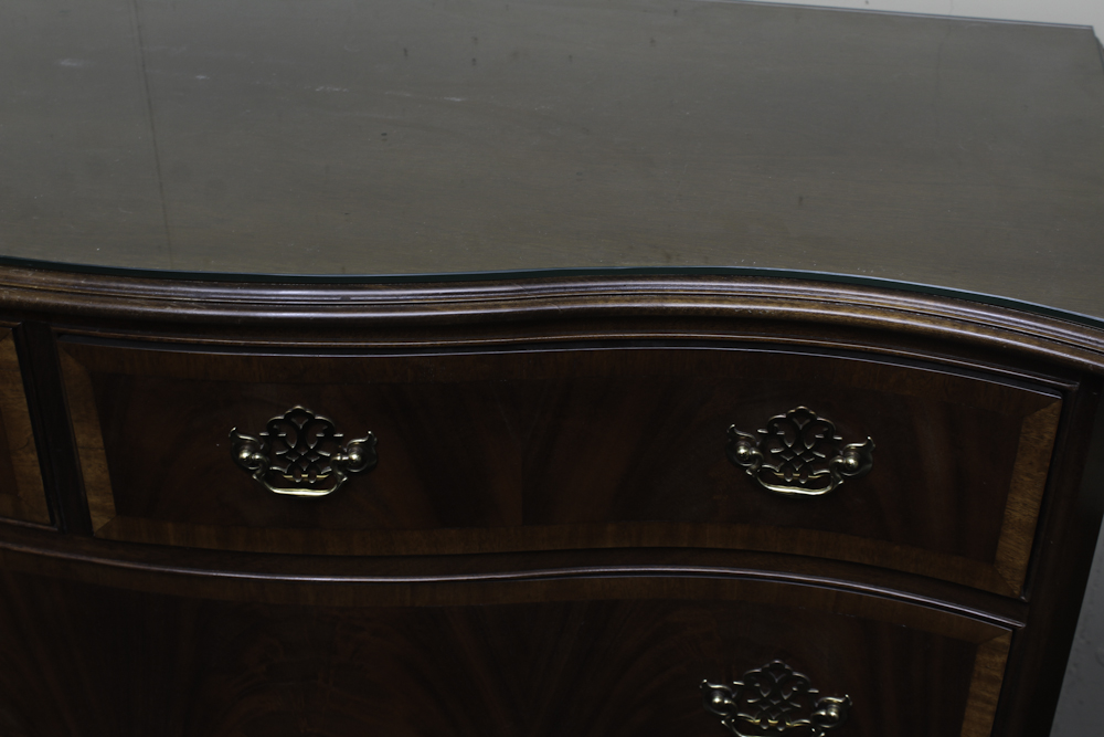 Serpentine Chest of Drawers by Hickory White Furniture