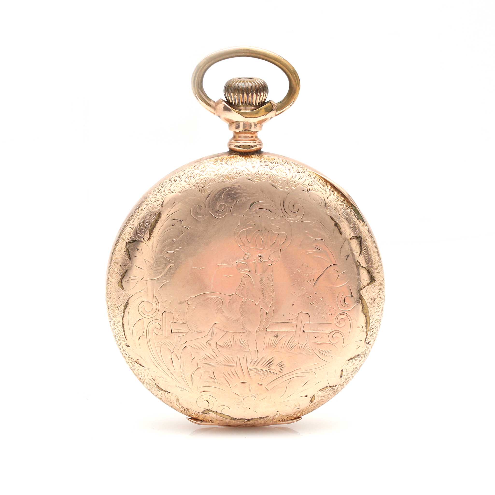 Antique Elgin National Watch Co. and Waltham Pocket Watches