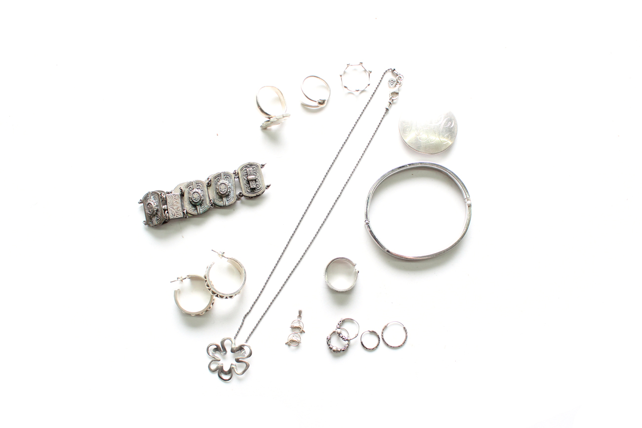 Selection of Sterling Silver Jewelry