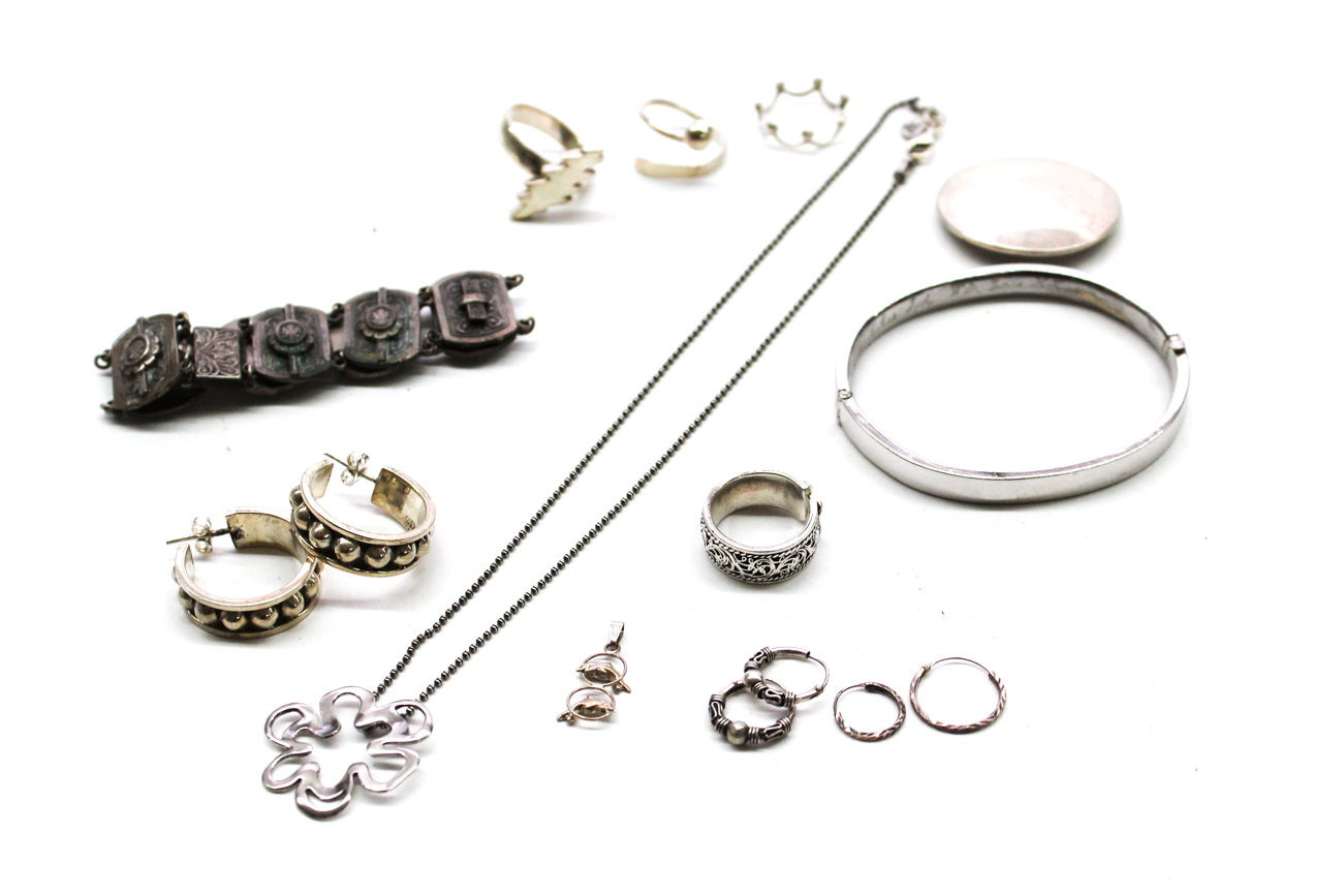Selection of Sterling Silver Jewelry