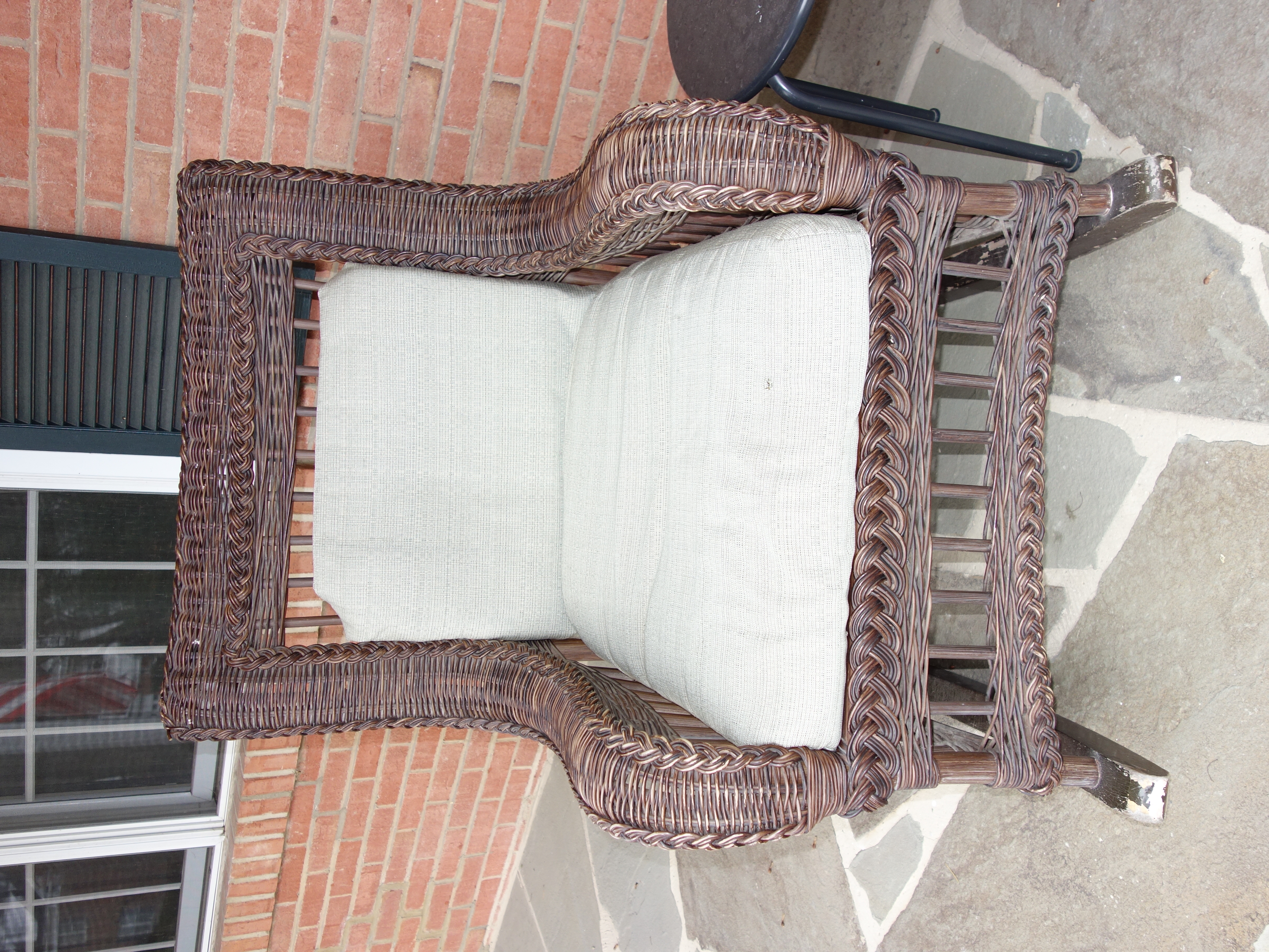 Ethan Allen Outdoor Wicker Furniture Set