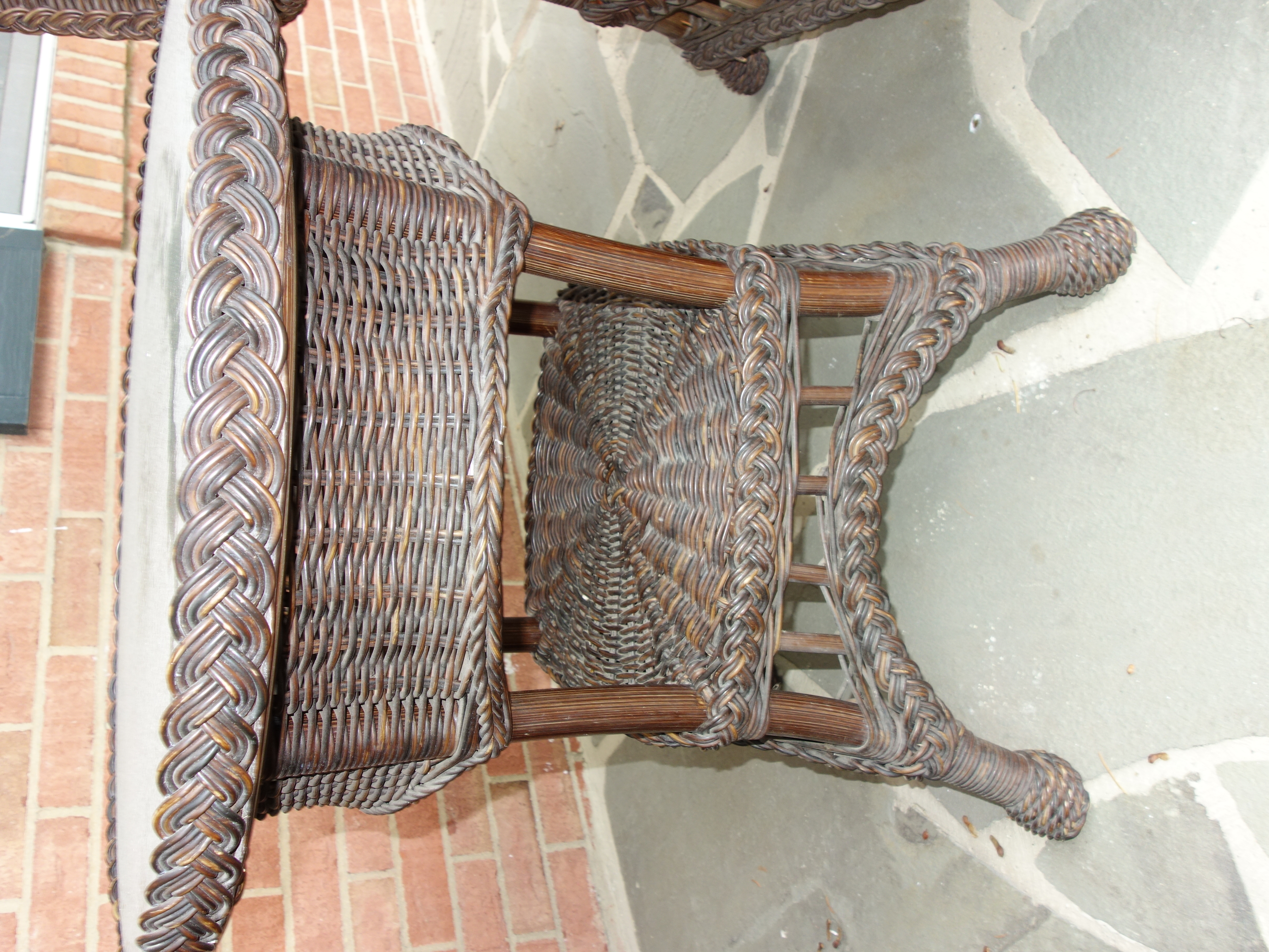 Ethan Allen Outdoor Wicker Furniture Set