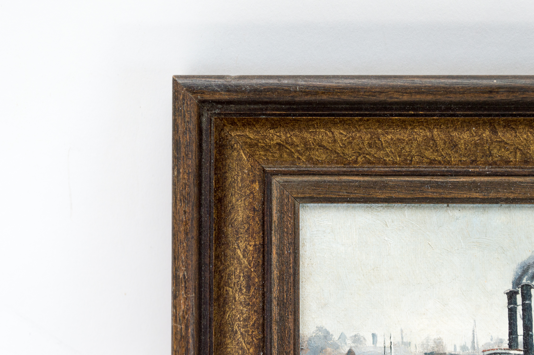 Two Stan Stenton Original Miniature Oil Paintings on Board