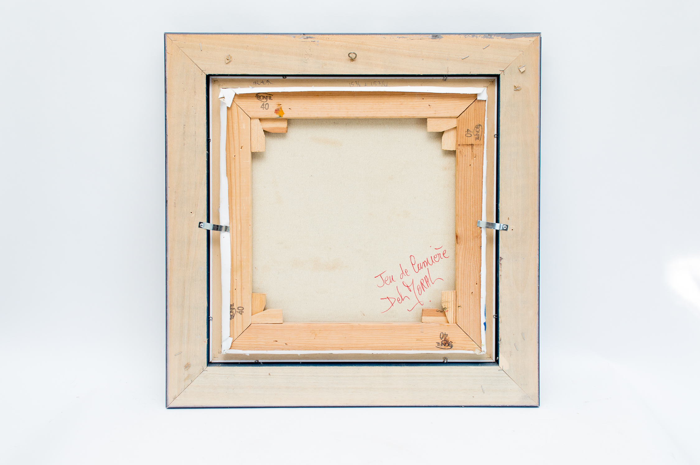 Three Acrylic Paintings on Canvas by Victor Bassi, Isabelle Del Moral, and Megly