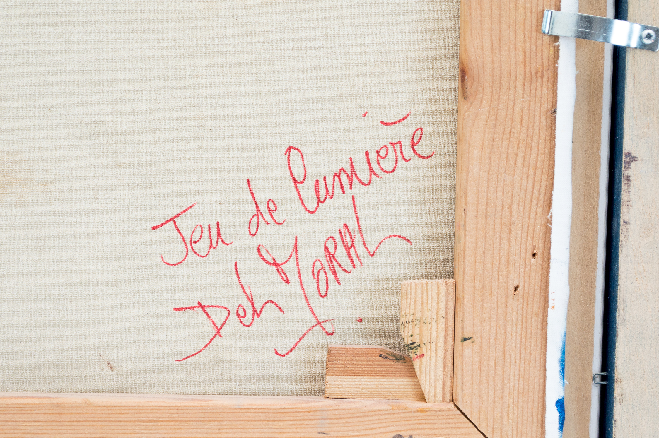 Three Acrylic Paintings on Canvas by Victor Bassi, Isabelle Del Moral, and Megly